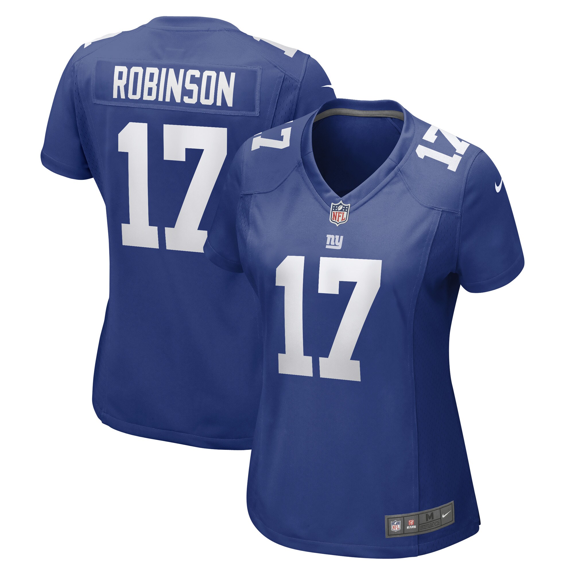 New York Giants Wan'Dale Robinson Royal Game Player NFL Jersey Women's