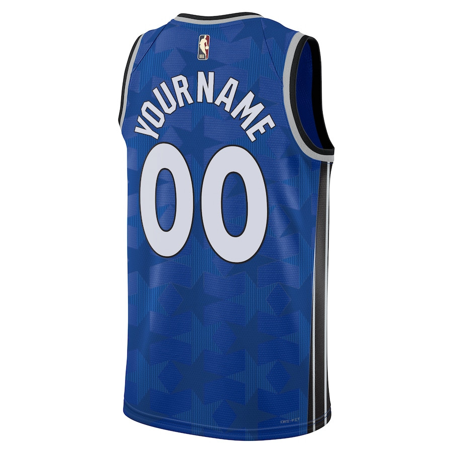 Orlando Magic Unisex 2023/24 Custom Swingman ??Classic Edition Blue NBA Jersey Unisex