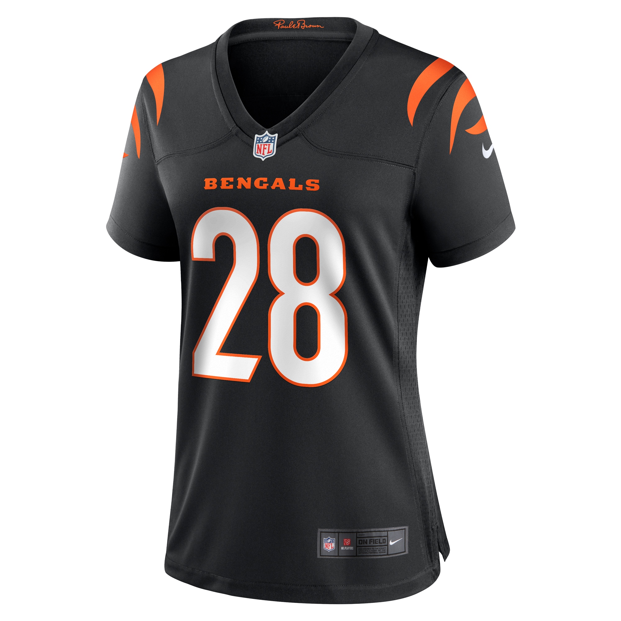 Cincinnati Bengals Josh Newton Black Game NFL Jersey Women's