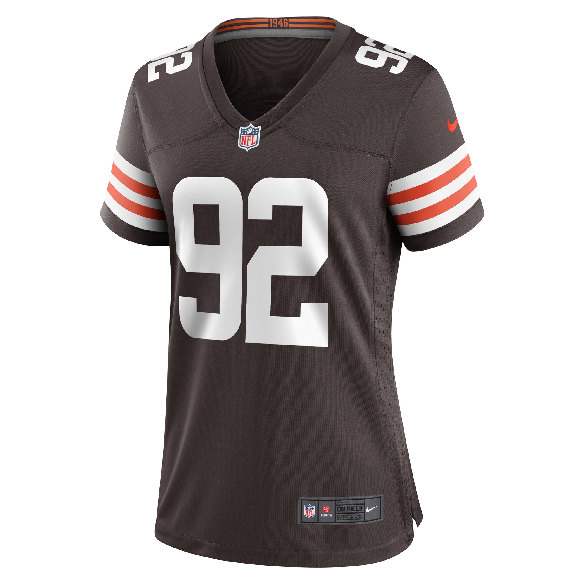 Cleveland Browns Sam Kamara Brown Team Game NFL Jersey Women's