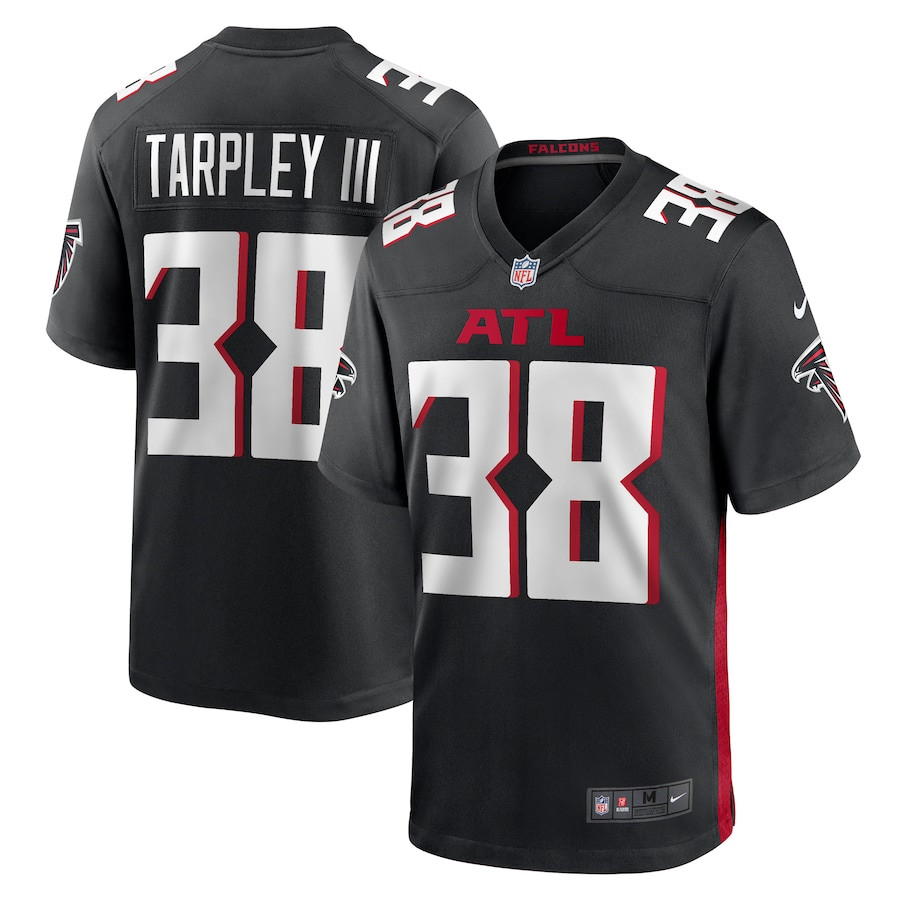Arnold Tarpley III 38 Atlanta Falcons Game Black NFL Jersey Men's