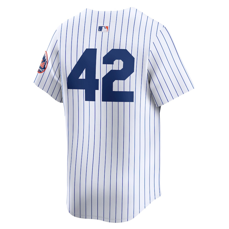 New York Mets 2024 Jackie Robinson Day Home Limited White MLB Jersey Men's