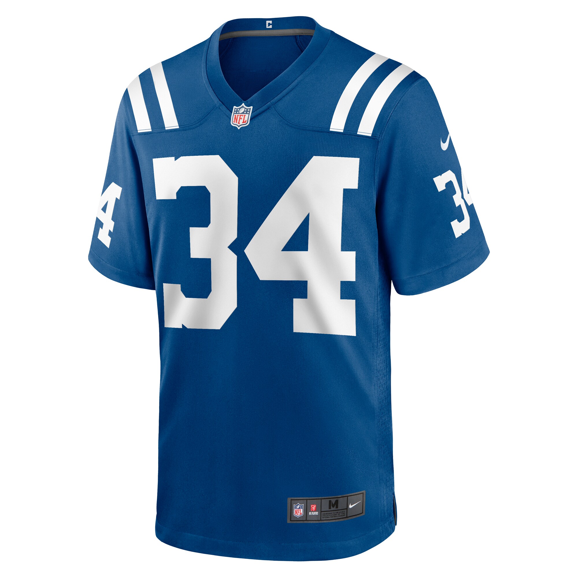 Indianapolis Colts Jake Funk Royal Team Game NFL Jersey Men's