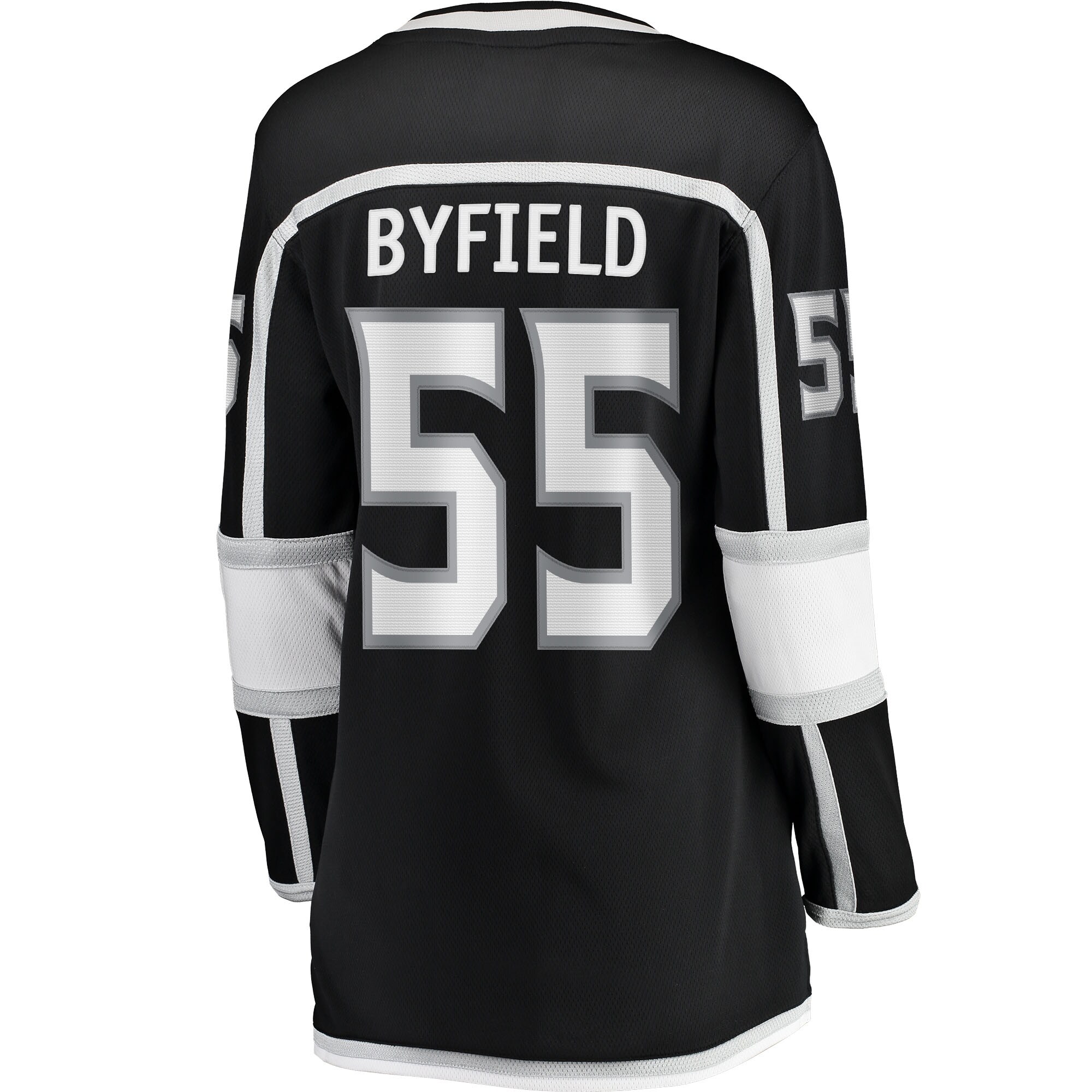 Los Angeles Kings Quinton Byfield Black Home Team Breakaway Player NHL Jersey Women's