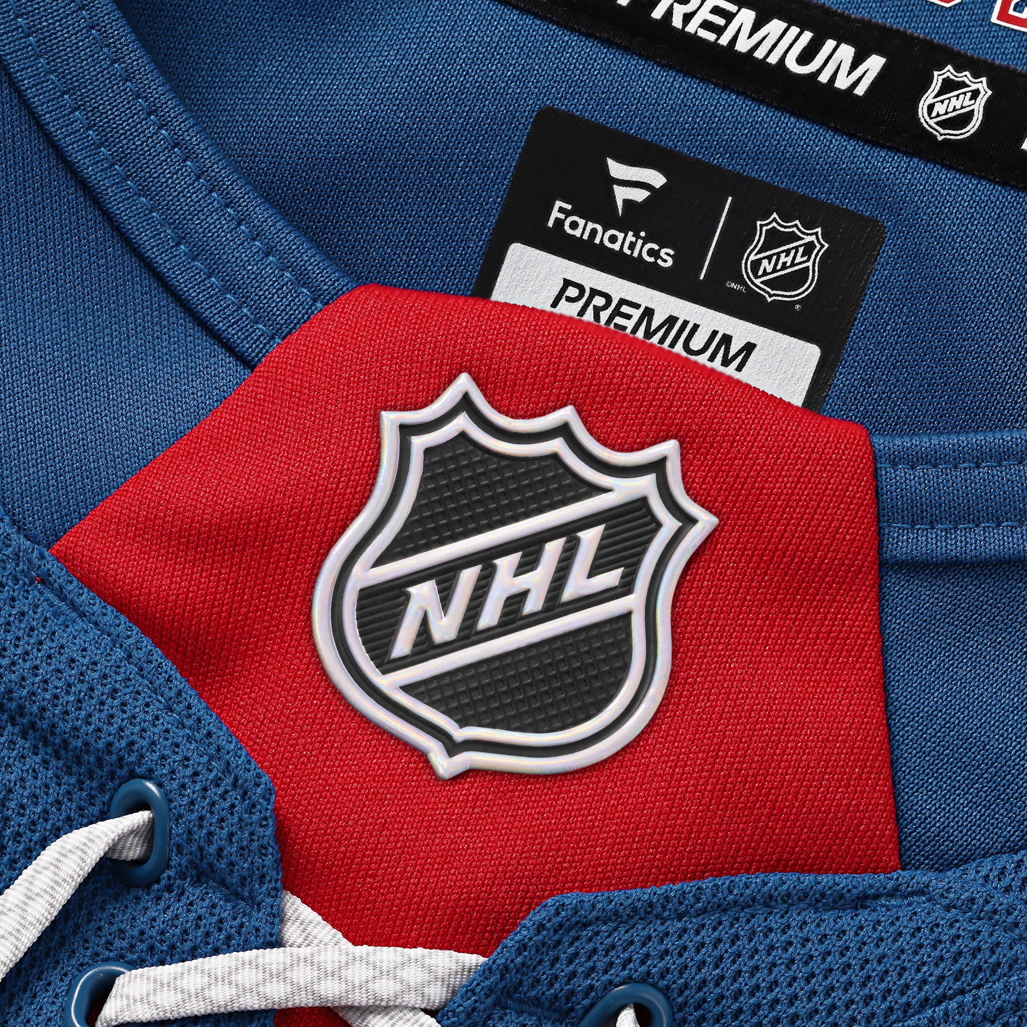 New York Rangers Mika Zibanejad Blue Home Premium NHL Jersey Men's