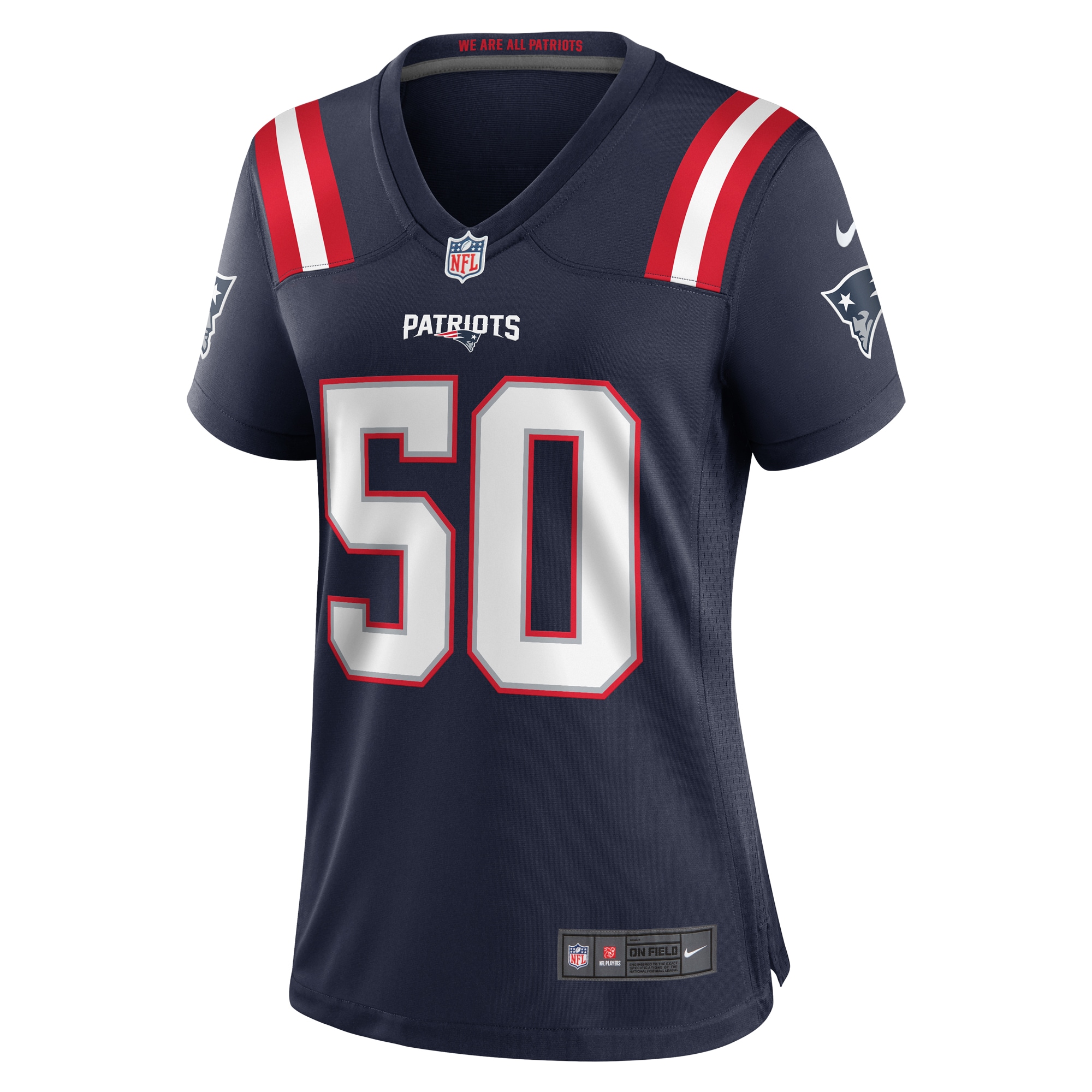 New England Patriots Raekwon McMillan Navy Home Game Player NFL Jersey Women's