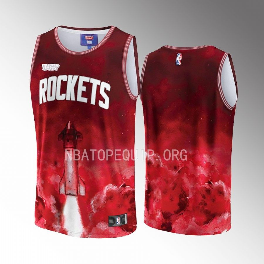 Houston Rockets KidSuper Studio Unisex Hometown Red NBA Jersey Unisex