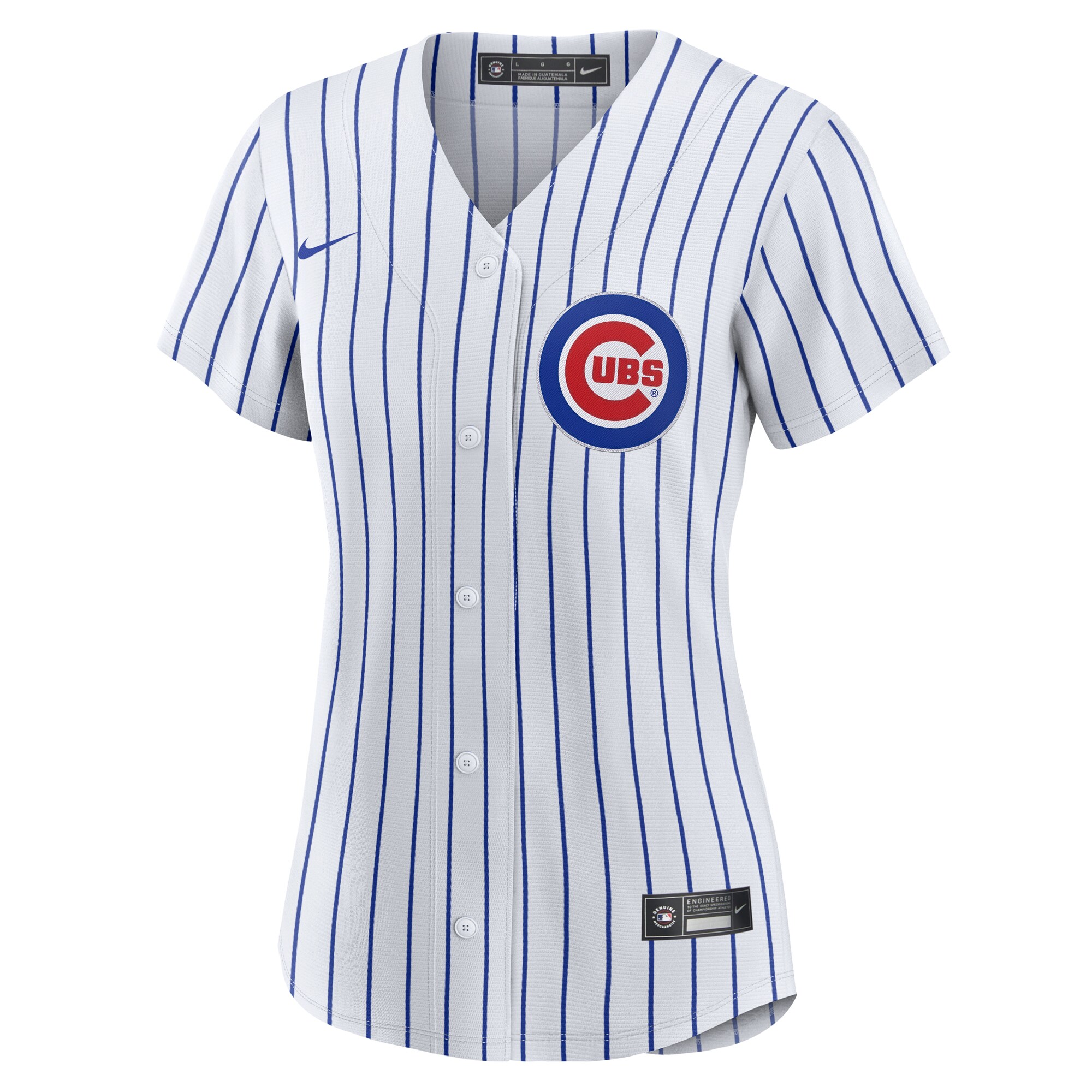 Chicago Cubs White #1 Bride Home MLB Jersey Women's