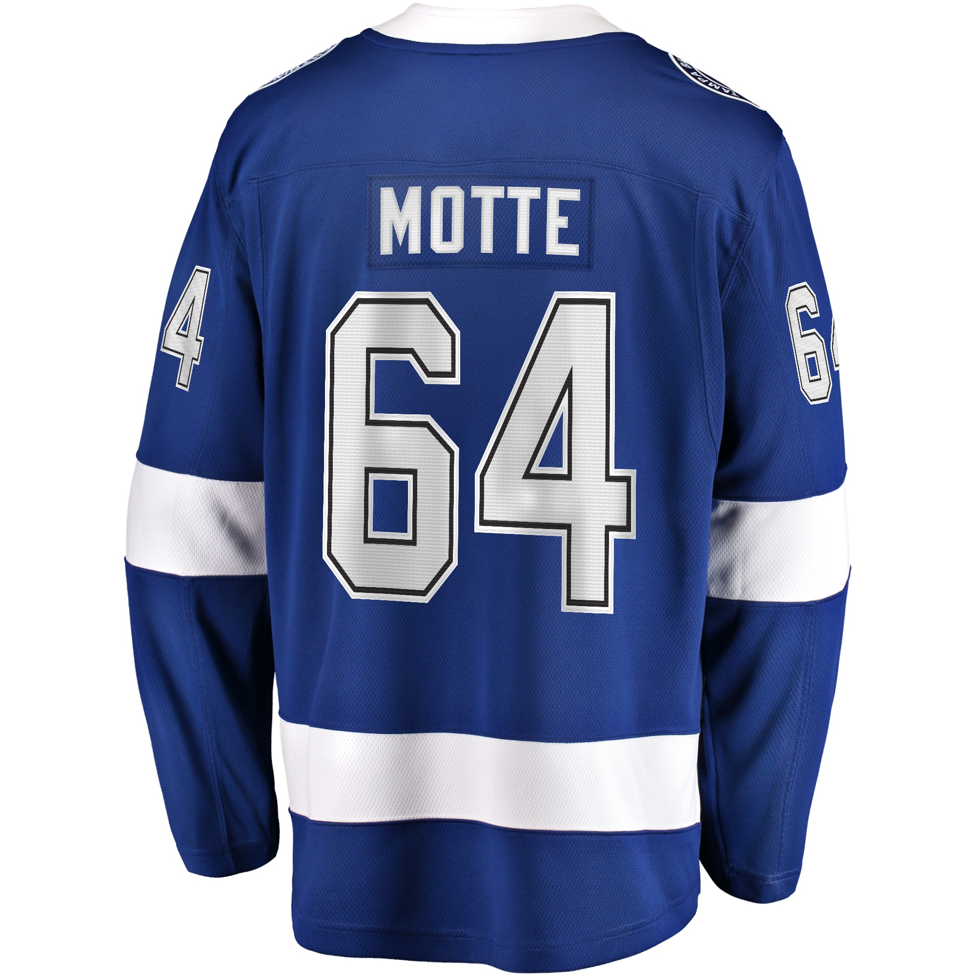 Tampa Bay Lightning Tyler Motte Blue Home Premier Breakaway Player NHL Jersey Men's