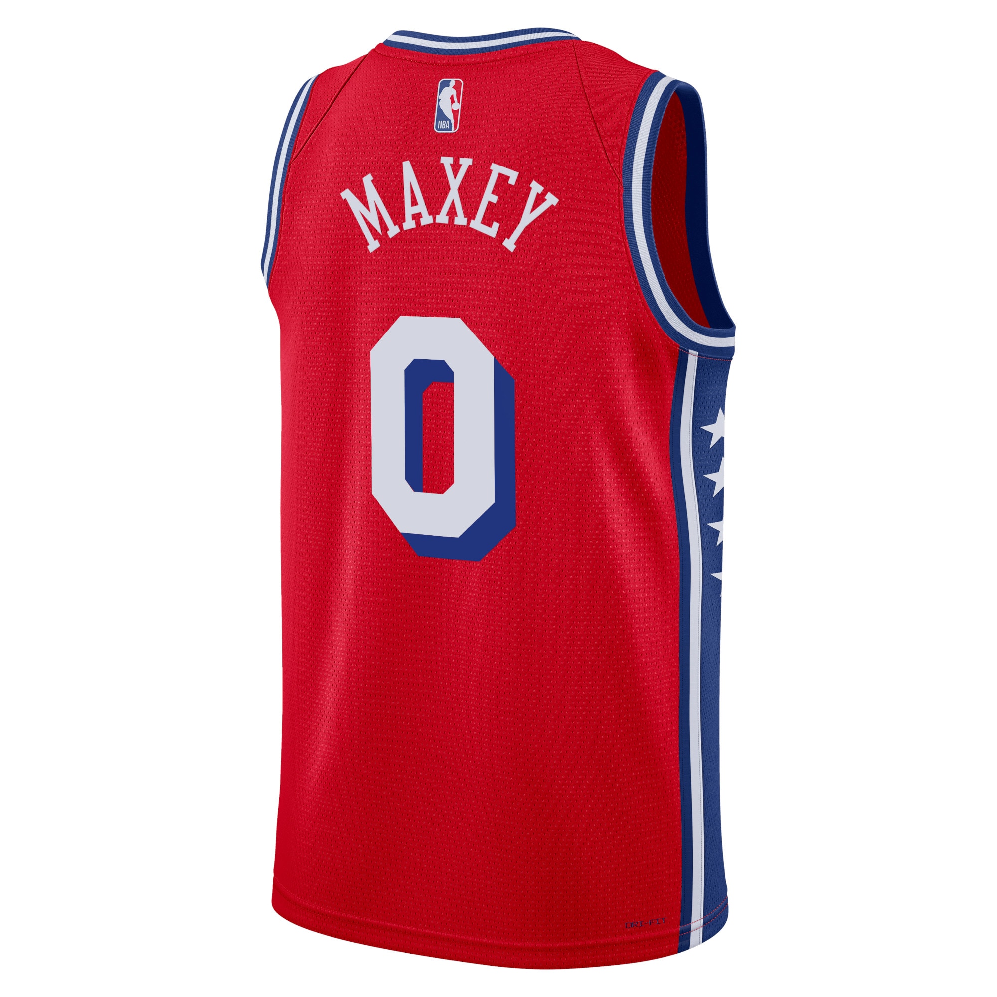 Philadelphia 76ers Jordan Statement Edition Swingman Red Tyrese Maxe Unisex NBA Jersey Unisex