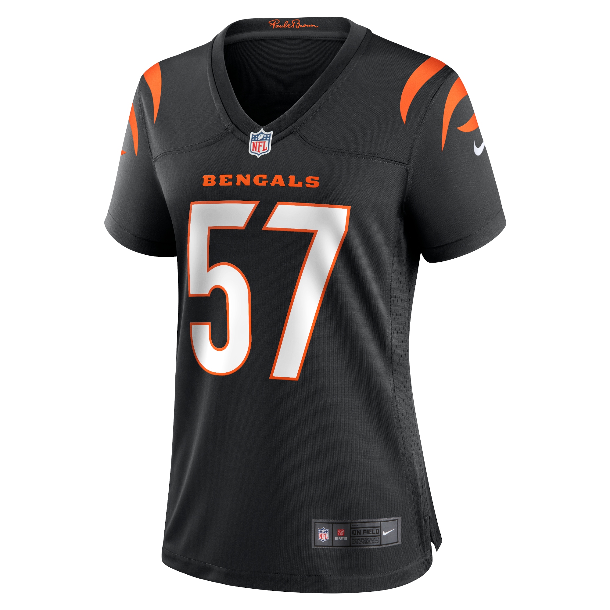 Cincinnati Bengals Germaine Pratt Black Game NFL Jersey Women's