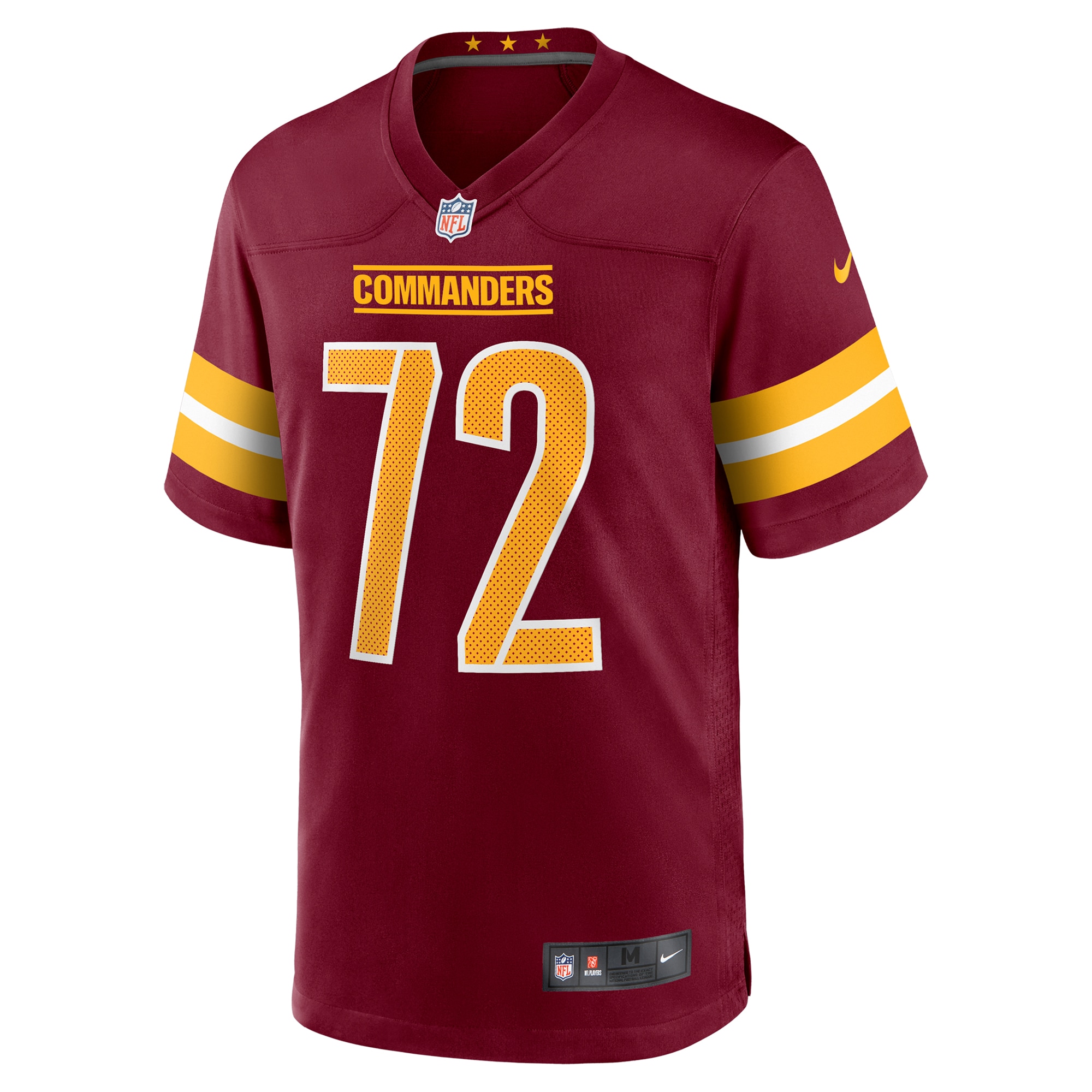 Washington Commanders Viliami Fehoko Jr. Burgundy Team Game NFL Jersey Men's