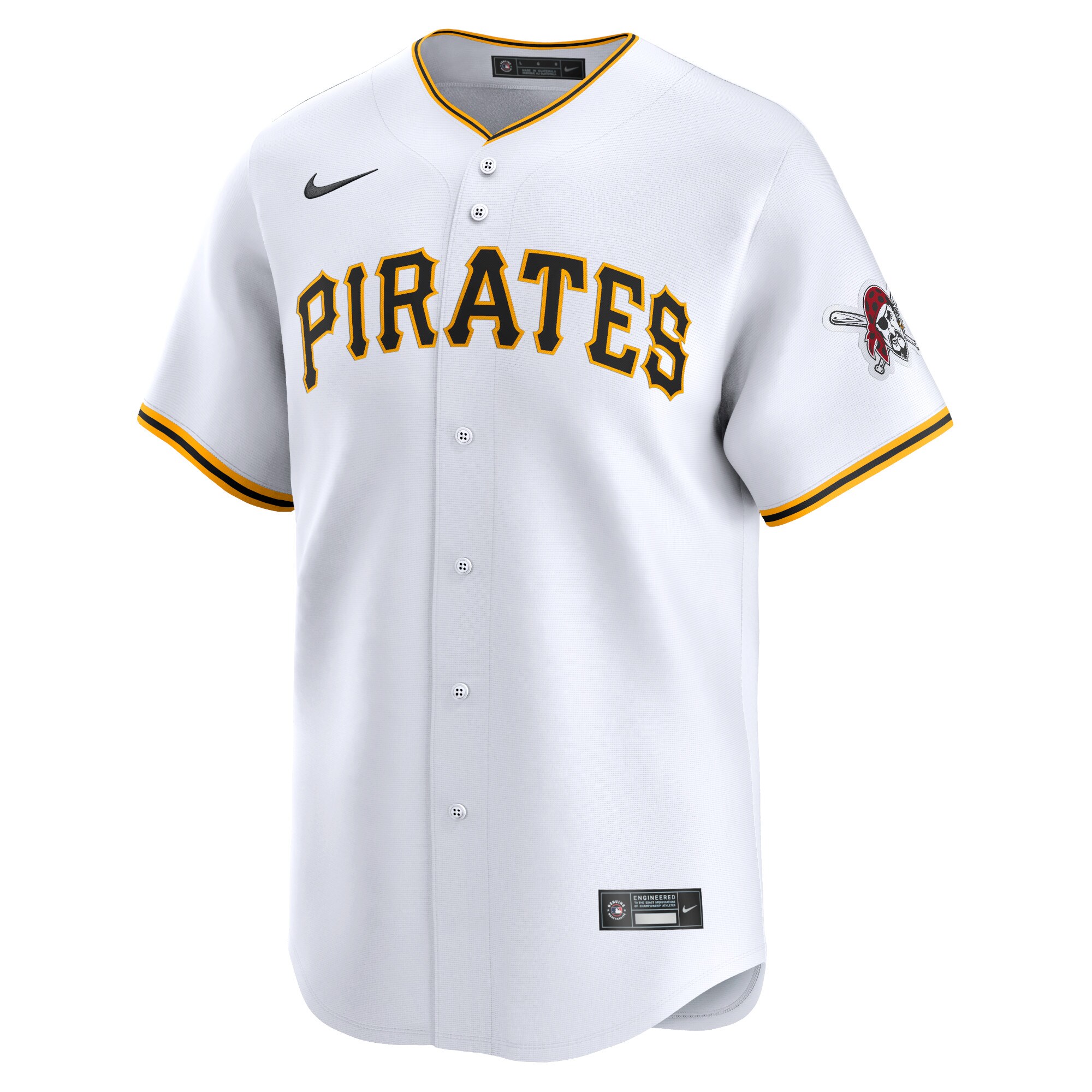Pittsburgh Pirates White Home Limited MLB Jersey Youth