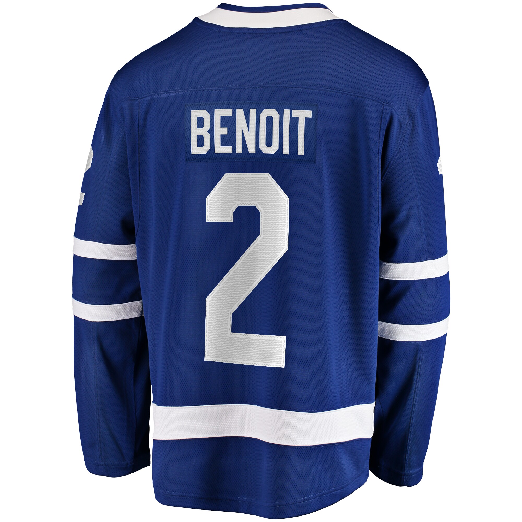 Toronto Maple Leafs Simon Benoit Blue Home Premier Breakaway Player NHL Jersey Men's