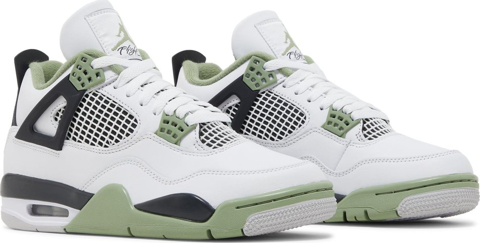 Wmns Air Jordan 4 Retro Seafoam AQ9129-103