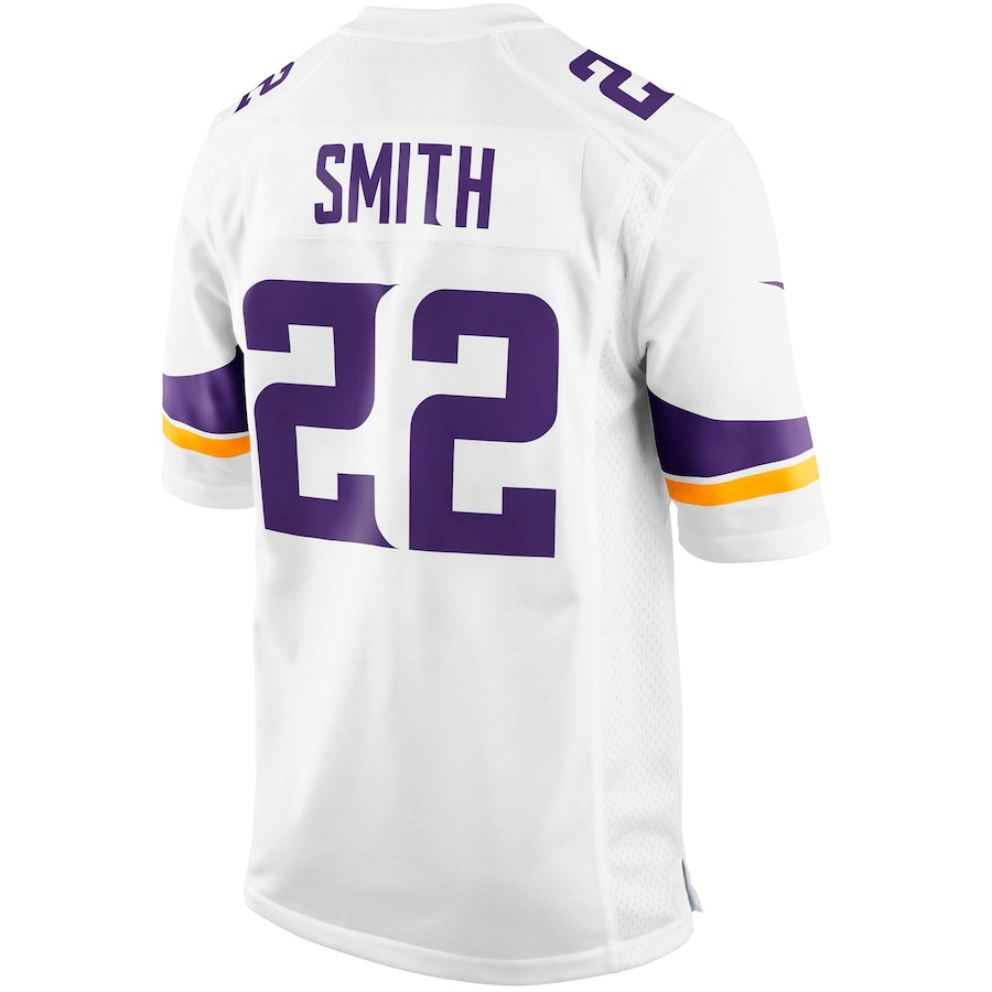 Harrison Smith 22 Minnesota Vikings Game White NFL Jersey Youth