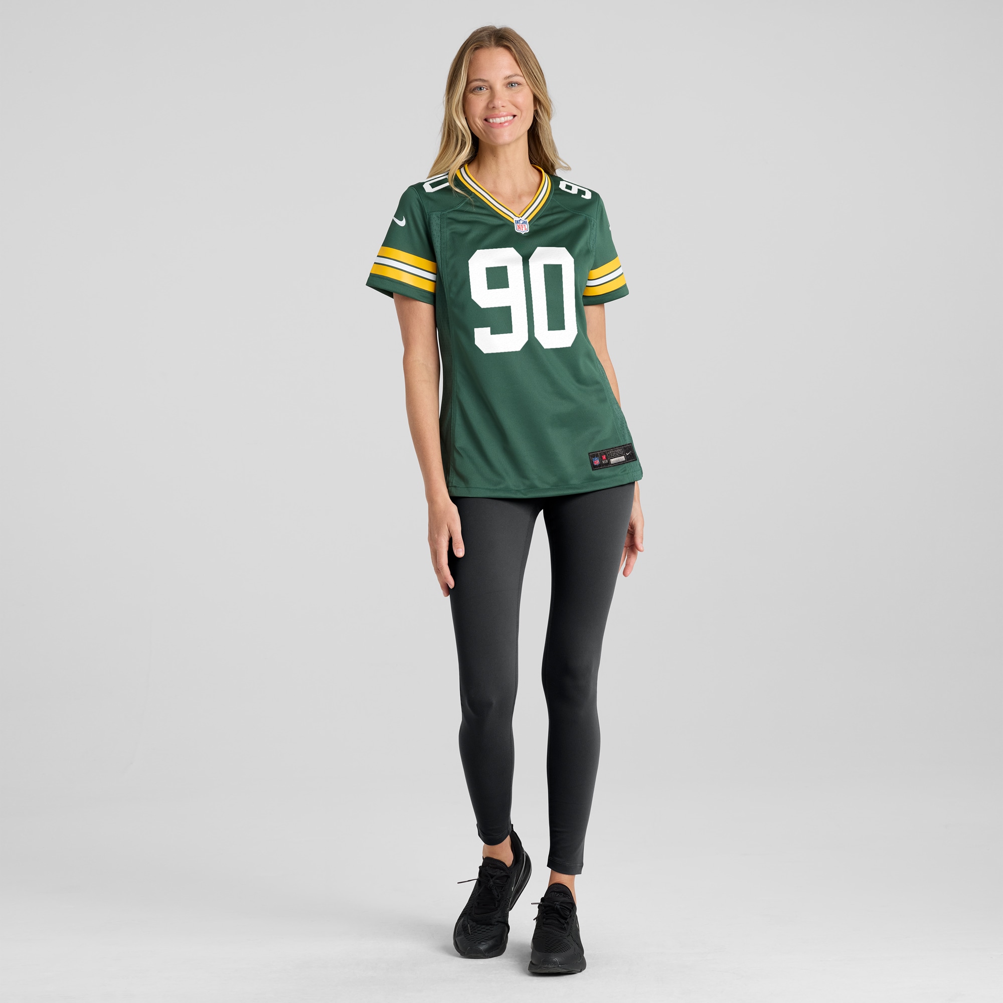 Green Bay Packers Lukas Van Ness Green Game NFL Jersey Women's