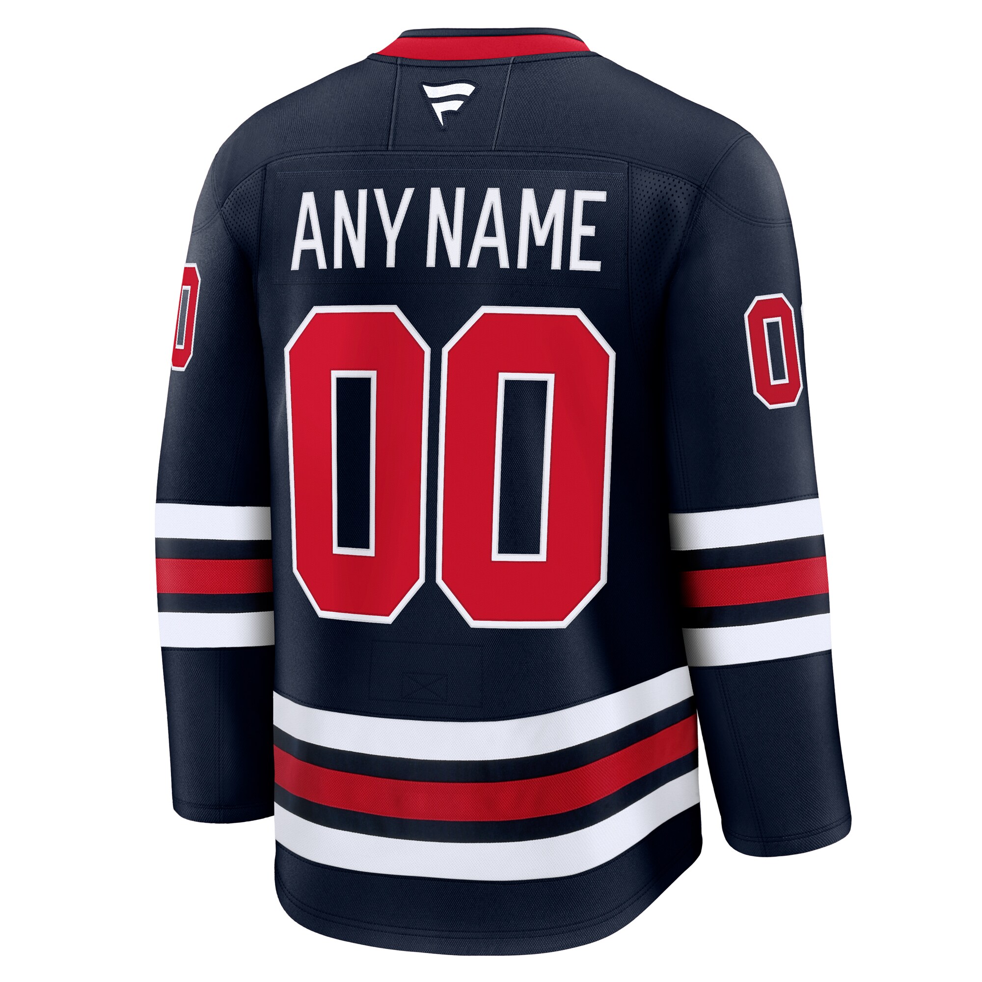 Winnipeg Jets Navy Alternate Premium Custom NHL Jersey Men's