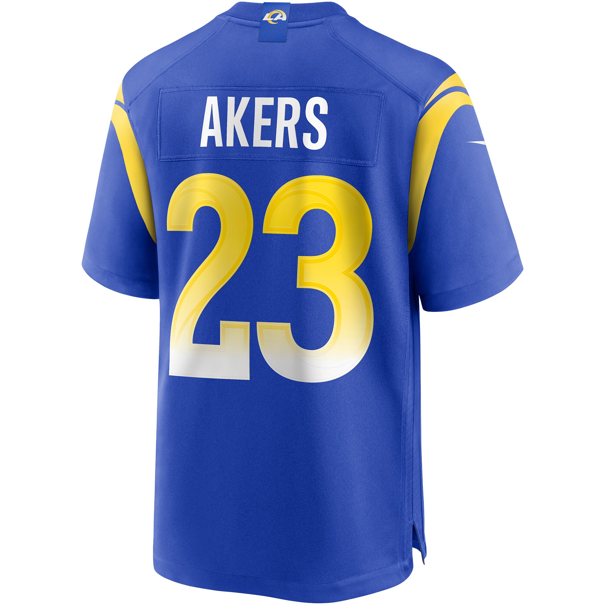 Los Angeles Rams Cam Akers Royal Game Player NFL Jersey Men's