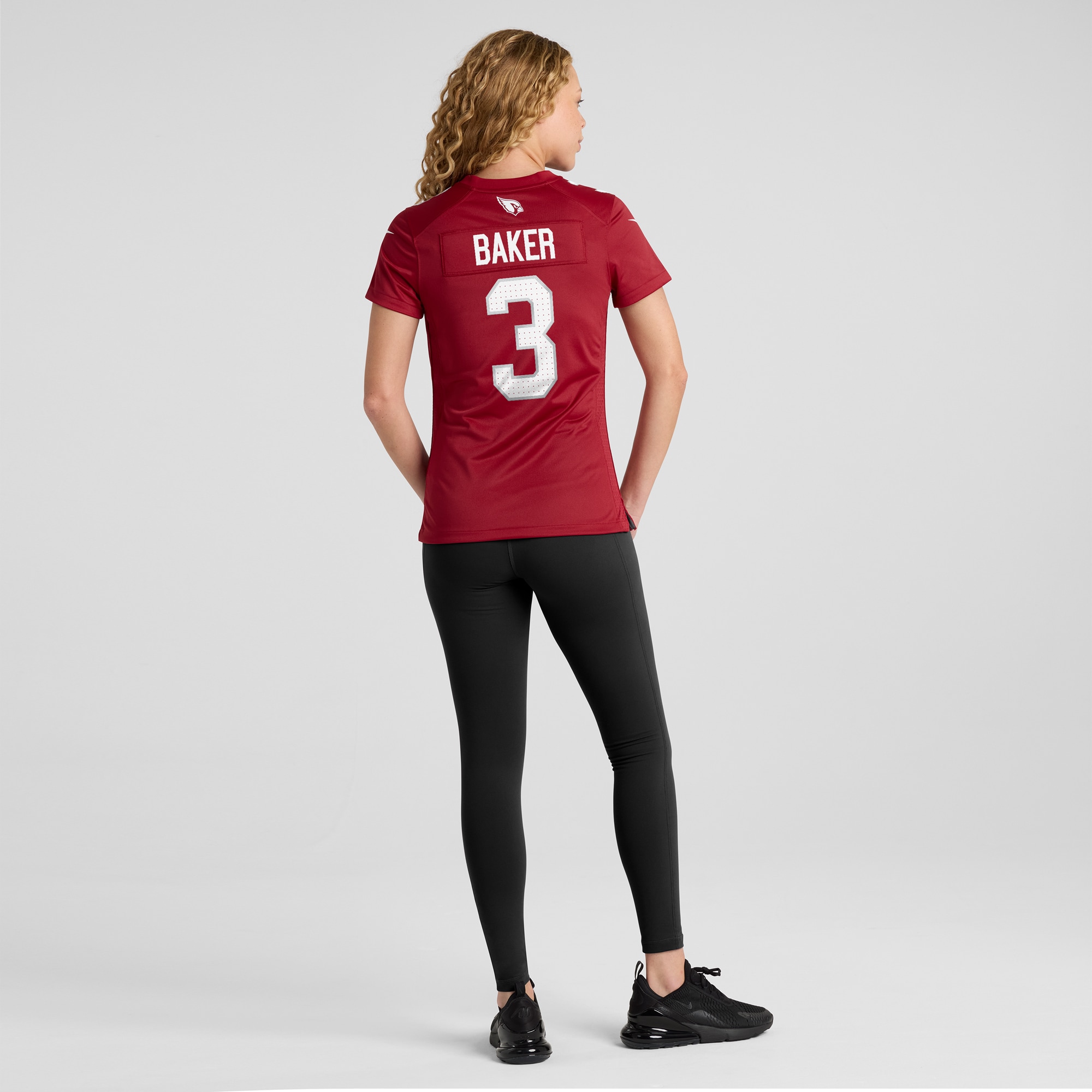 Arizona Cardinals Budda Baker Cardinal Team Game NFL Jersey Women's
