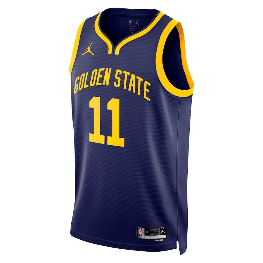 Klay Thompson 11 Golden State Warriors Unisex Swingman Statement Edition Navy NBA Jersey Unisex