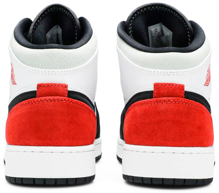 Air Jordan 1 Mid GS Red Mint BQ6931-100