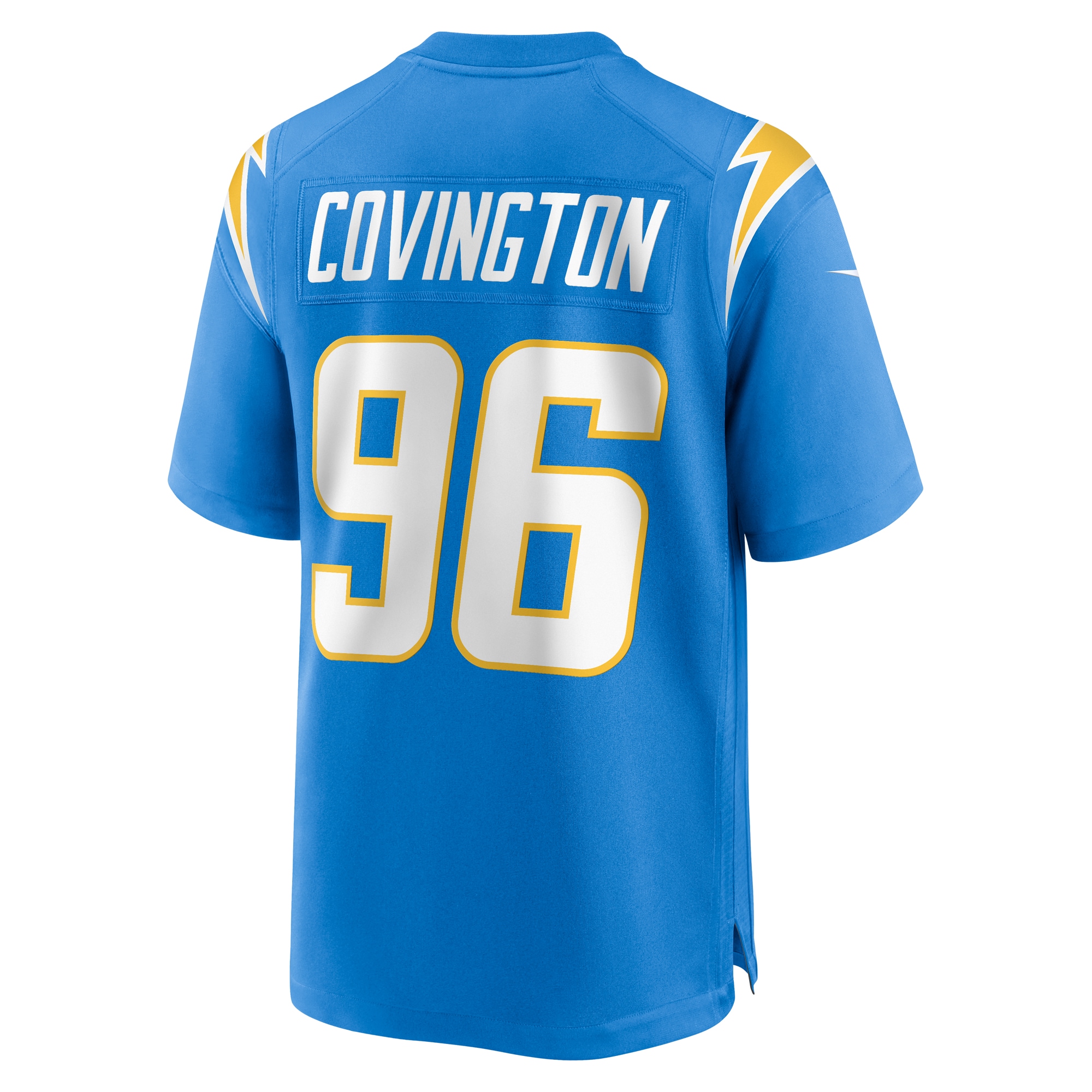 Los Angeles Chargers Christian Covington Powder Blue Team Game NFL Jersey Men's