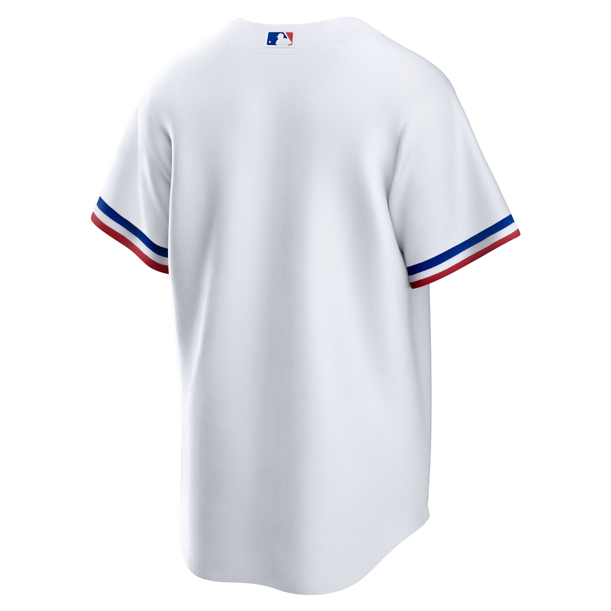 Texas Rangers White Home Blank MLB Jersey Men's