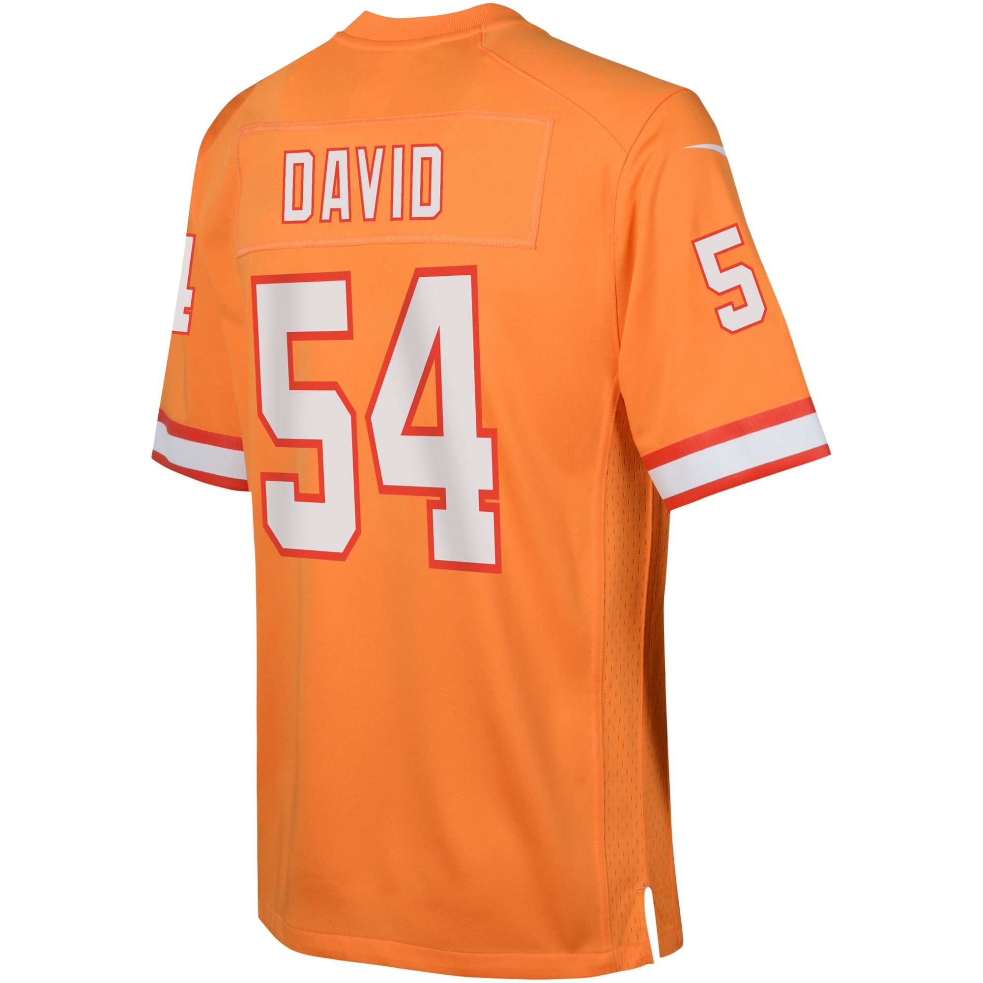 Tampa Bay Buccaneers Lavonte David Orange Game NFL Jersey Youth