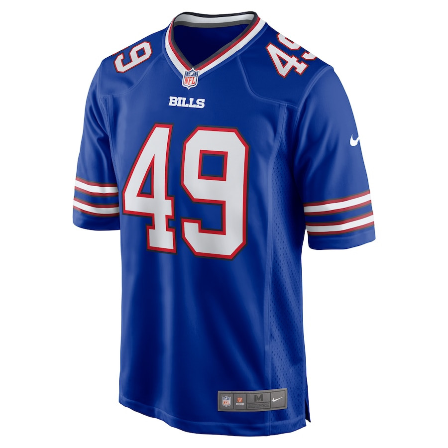 Shayne Simon 49 Buffalo Bills Game Royal NFL Jersey Men's