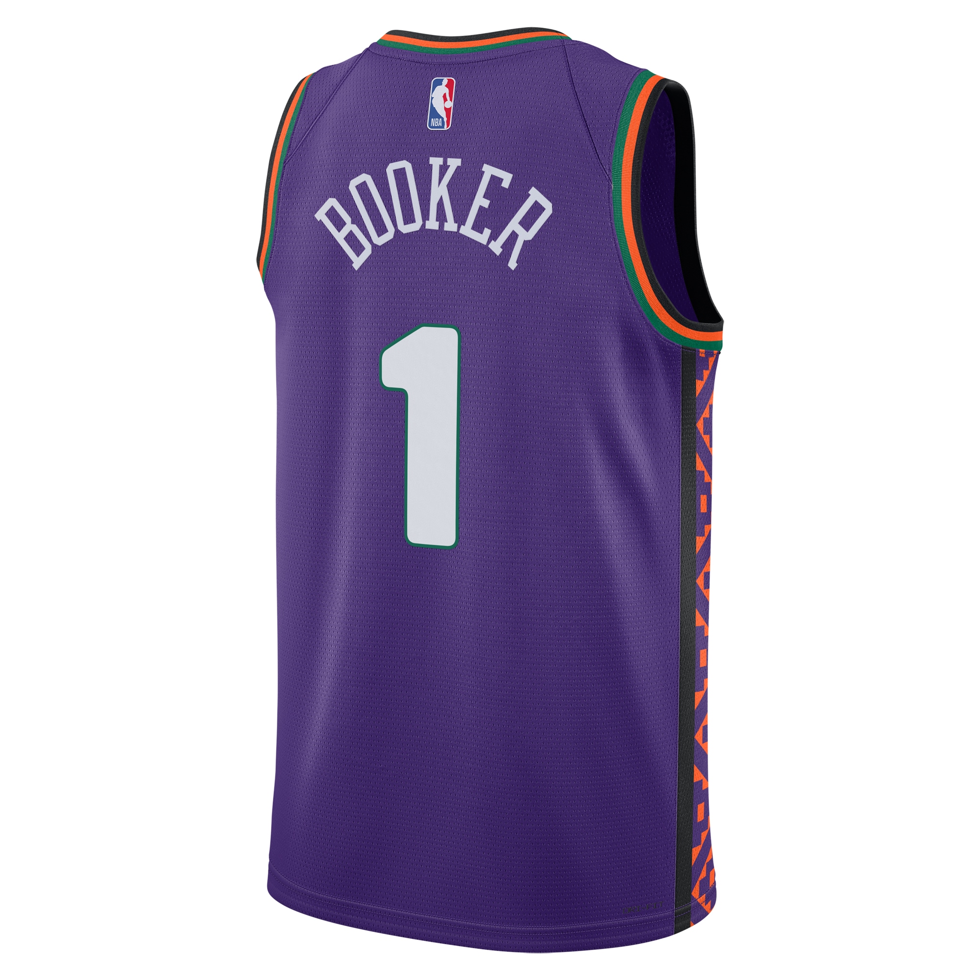 Phoenix Suns City Edition Swingman 2024 Purple Devin Booke Unisex NBA Jersey Unisex