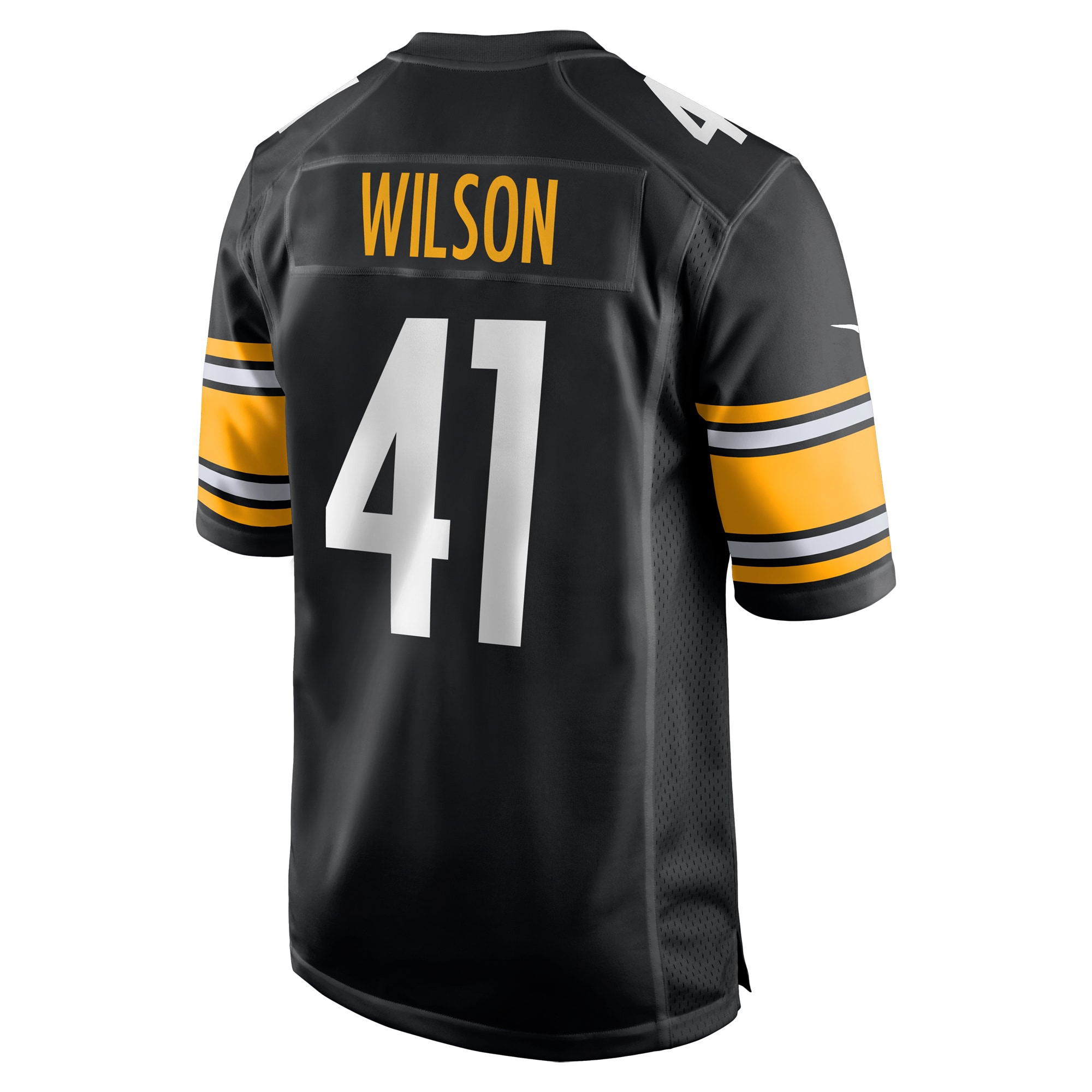 Pittsburgh Steelers Payton Wilson Black Game NFL Jersey Men's