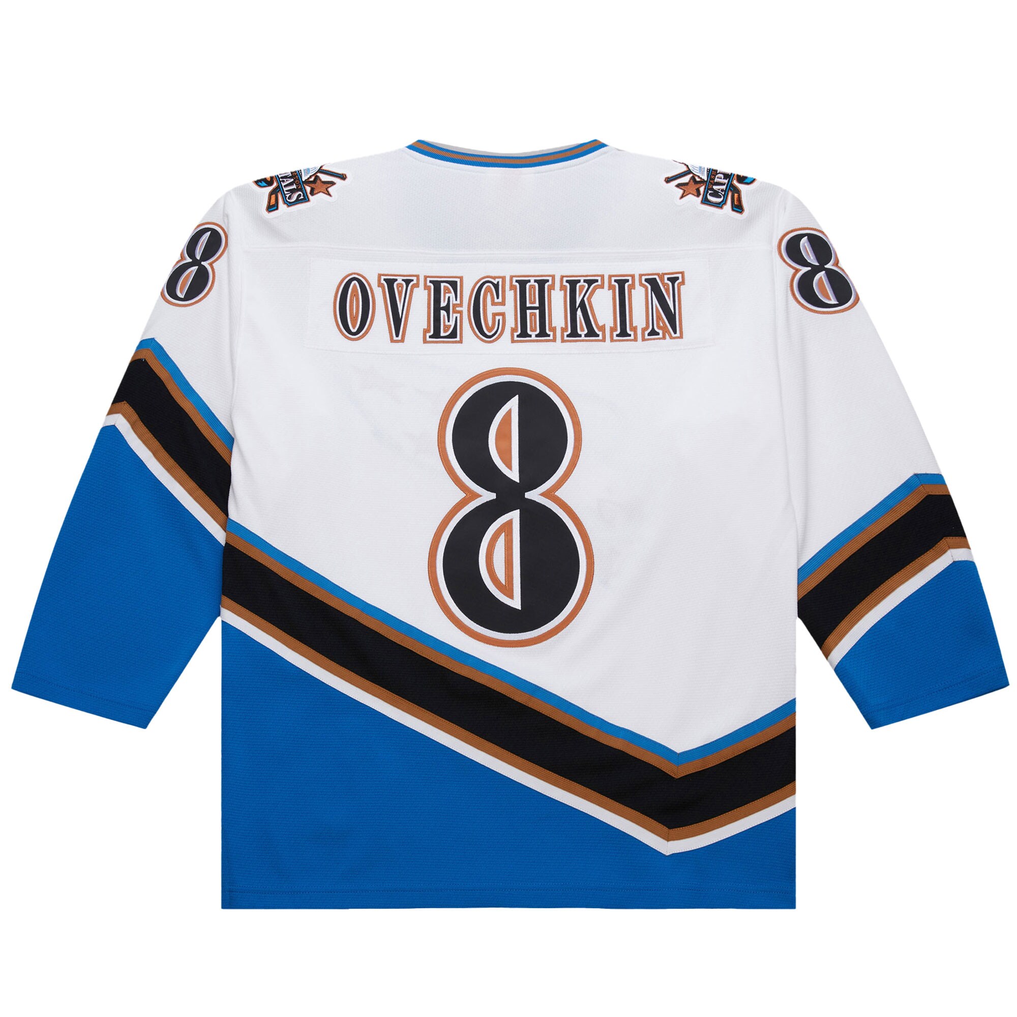 Washington Capitals Alexander Ovechkin White 2005-06 Power Play NHL Jersey Men's