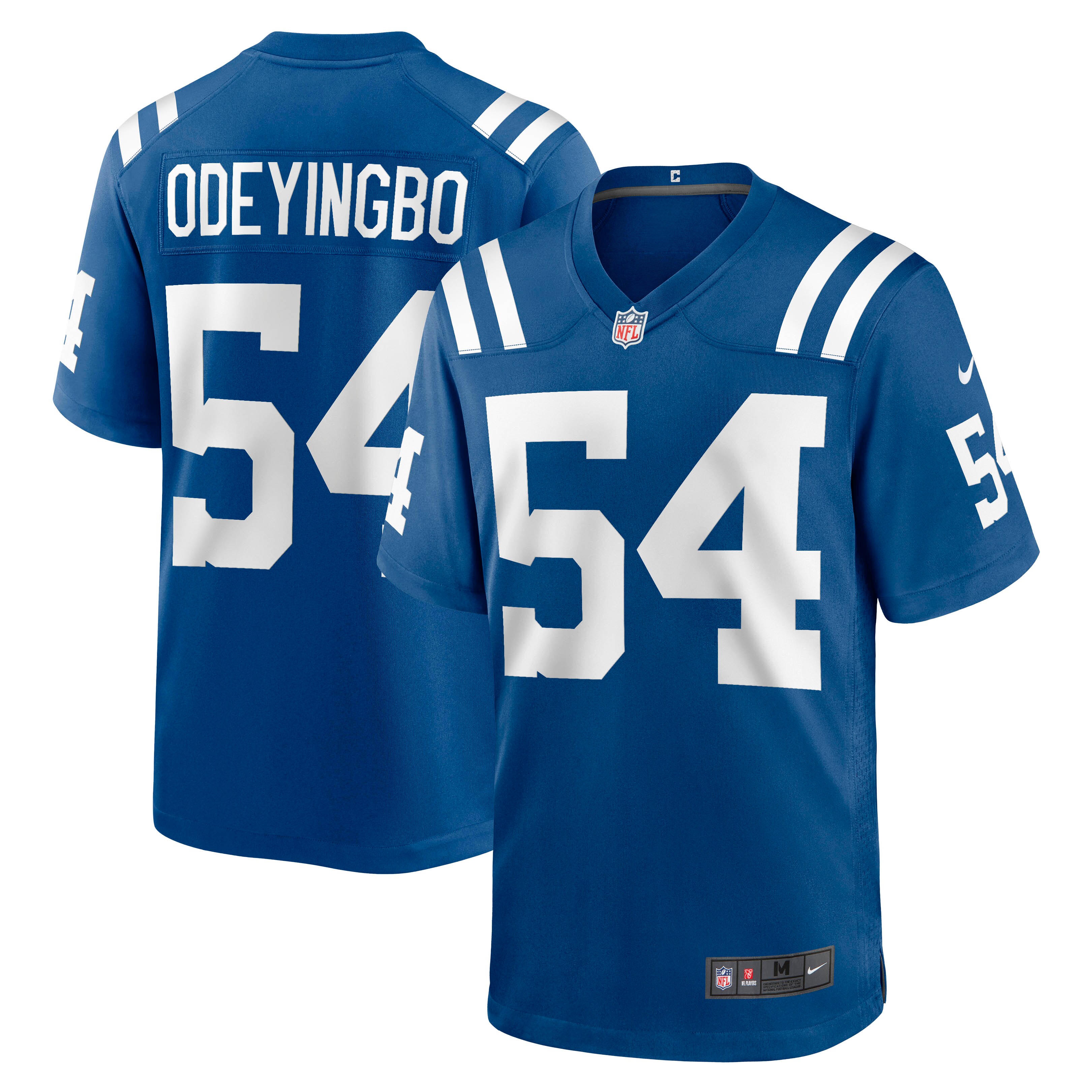 Indianapolis Colts Dayo Odeyingbo Royal Game NFL Jersey Men's