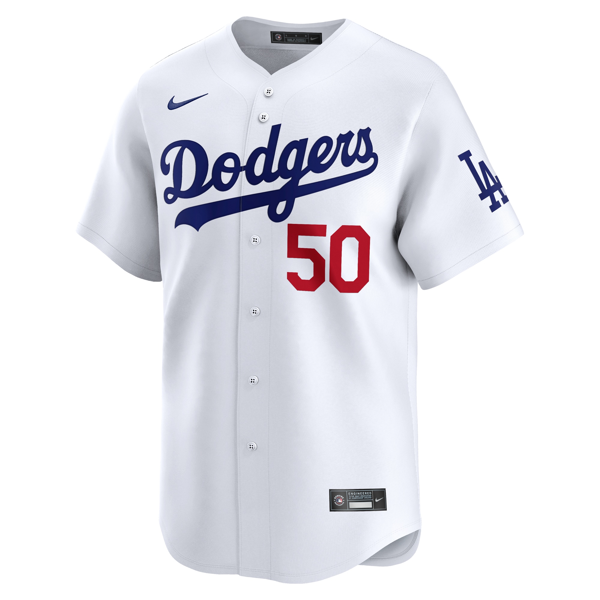 Los Angeles Dodgers Mookie Betts White Home Limited Player MLB Jersey Youth