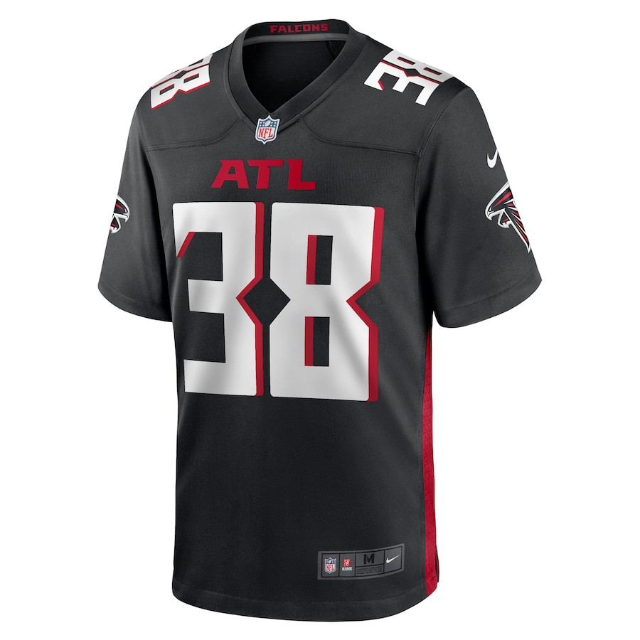Arnold Tarpley III 38 Atlanta Falcons Game Black NFL Jersey Men's