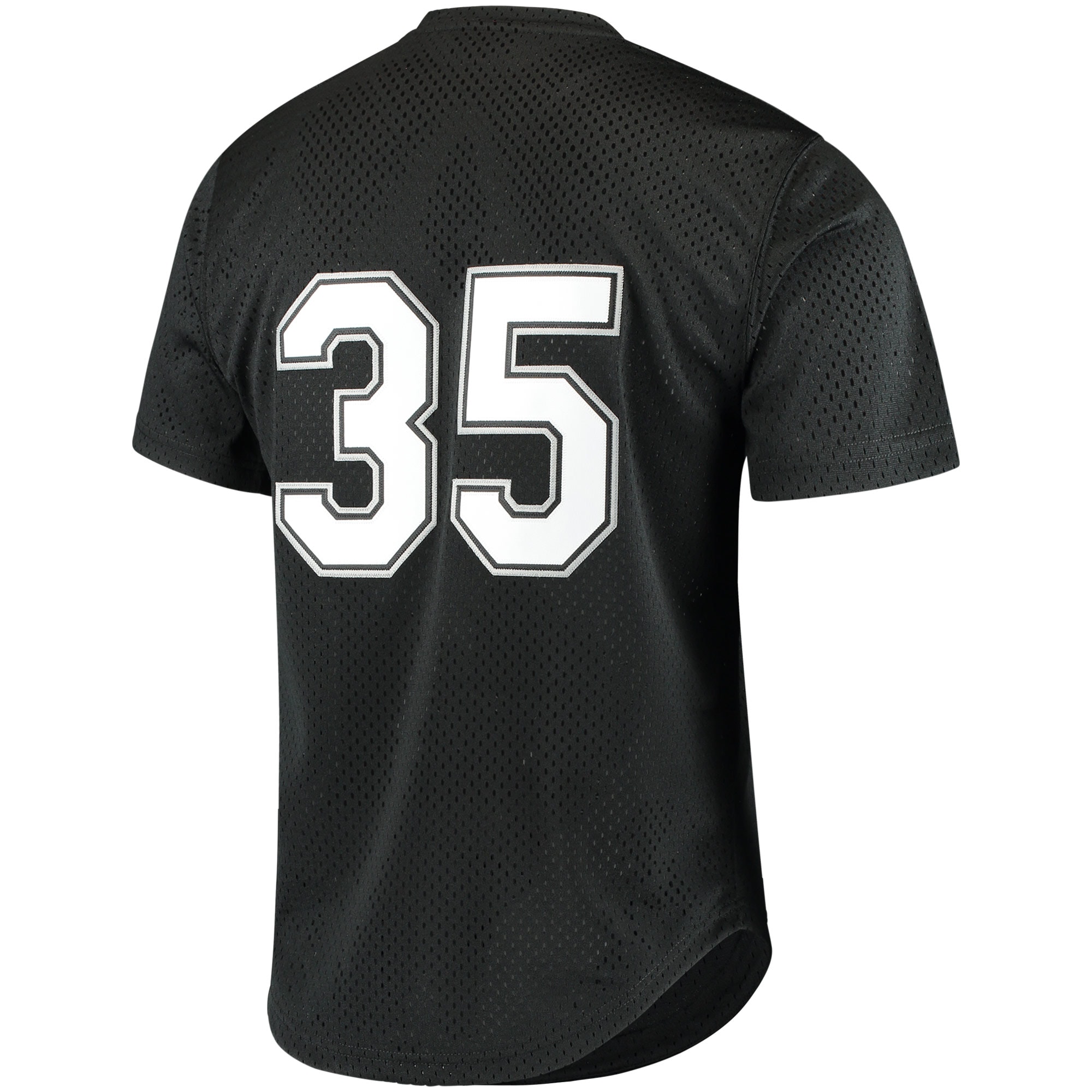 Chicago White Sox Frank Thomas Mitchell Ness Black Cooperstown Mesh Batting Practice MLB Jersey Men's