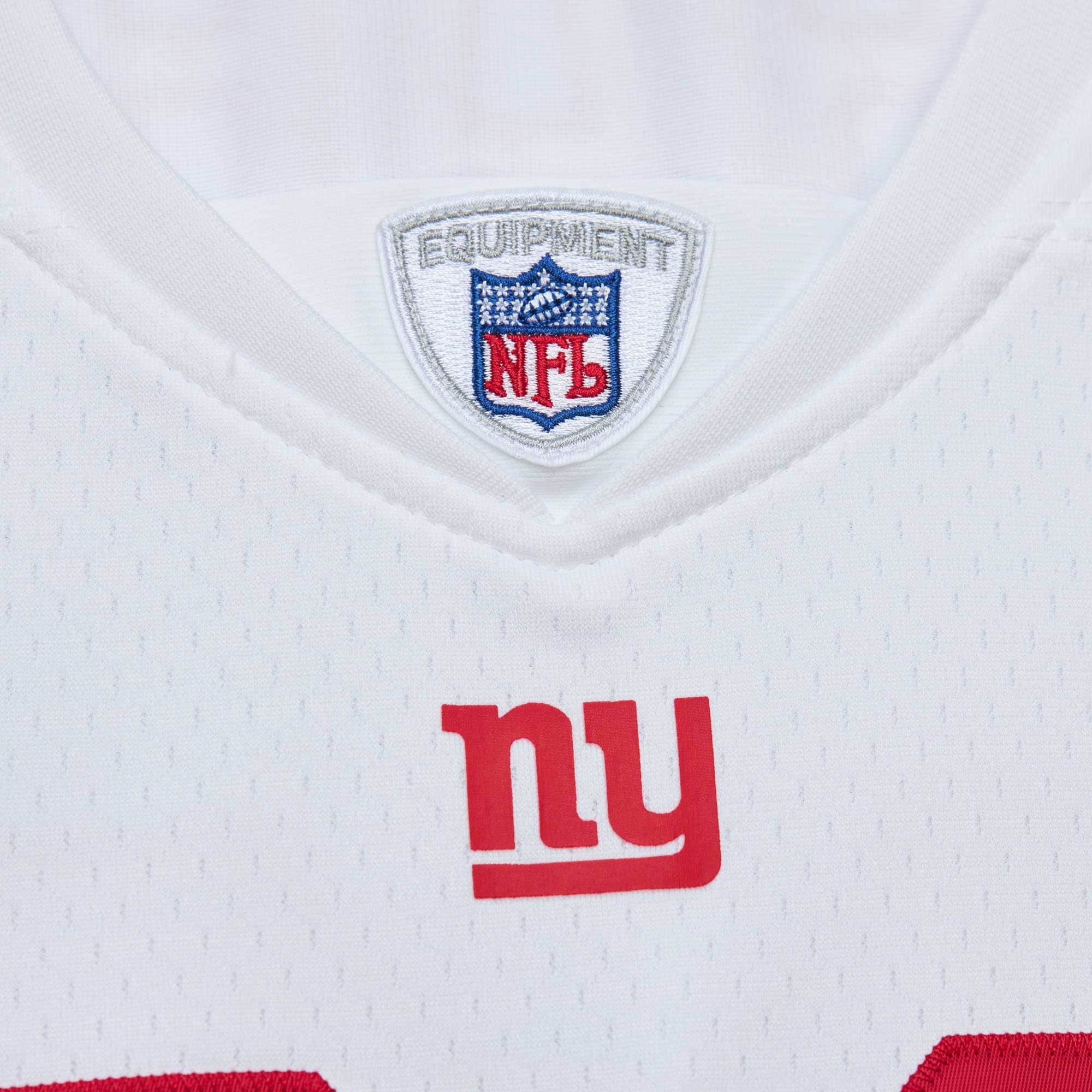 New York Giants Michael Strahan Mitchell Ness White Legacy NFL Jersey Men's