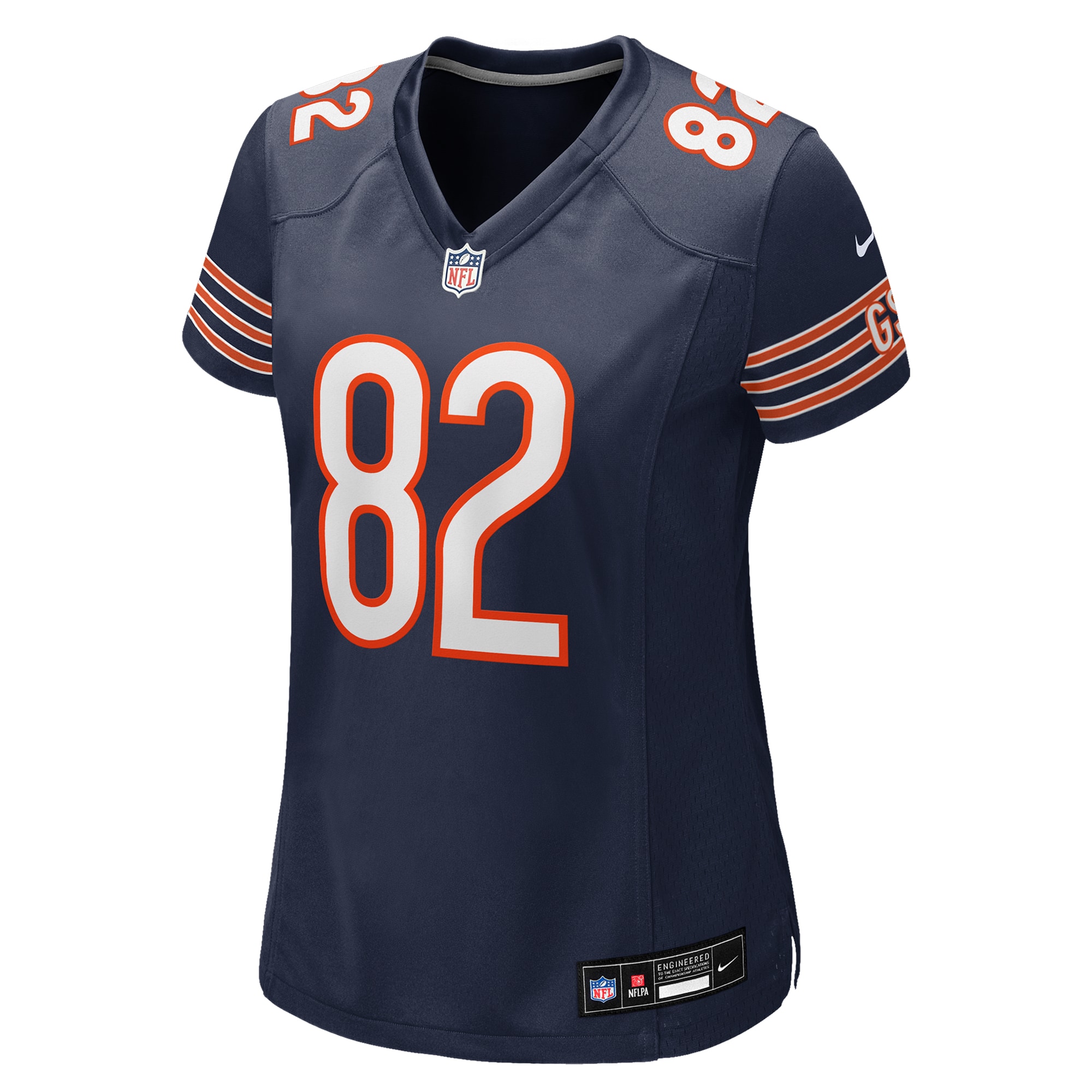 Chicago Bears John Jackson Navy Game NFL Jersey Women's