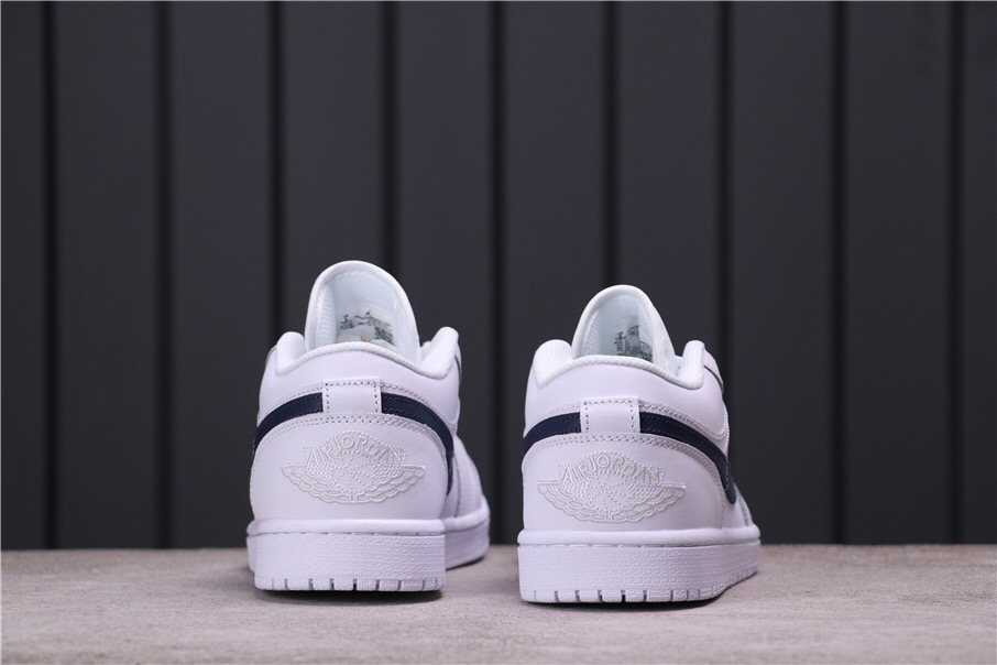 Air Jordan 1 Low White Obsidian 553558-114