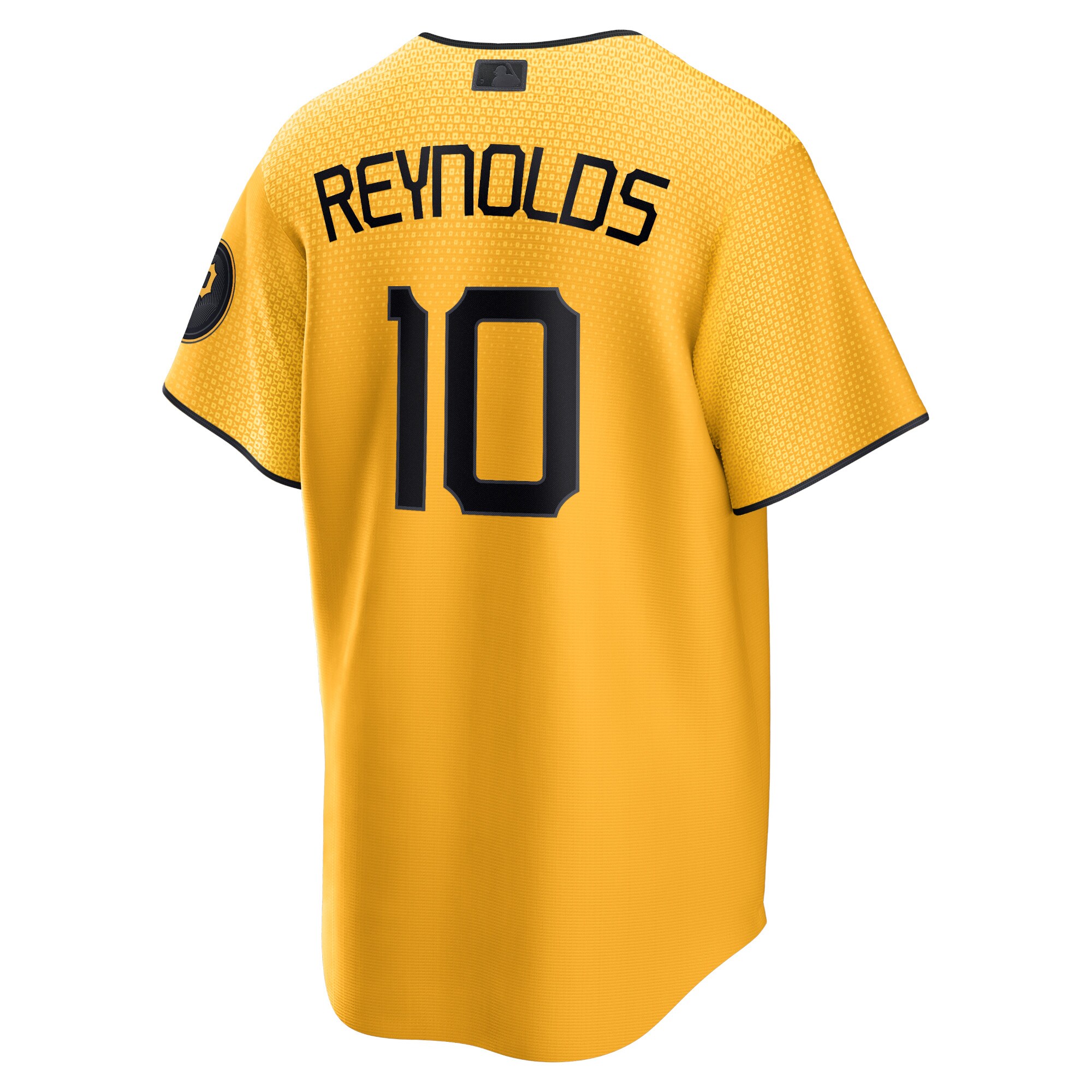 Pittsburgh Pirates Bryan Reynolds Gold City Connect Player MLB Jersey Men's