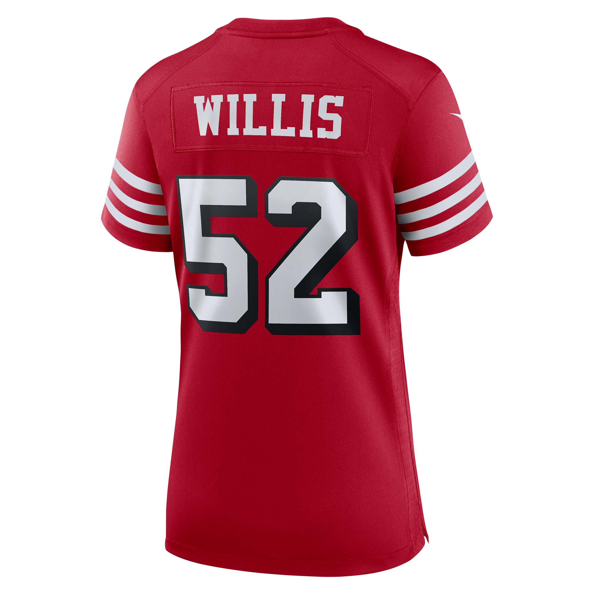 San Francisco 49ers Patrick Willis Scarlet Alternate Game NFL Jersey Women's