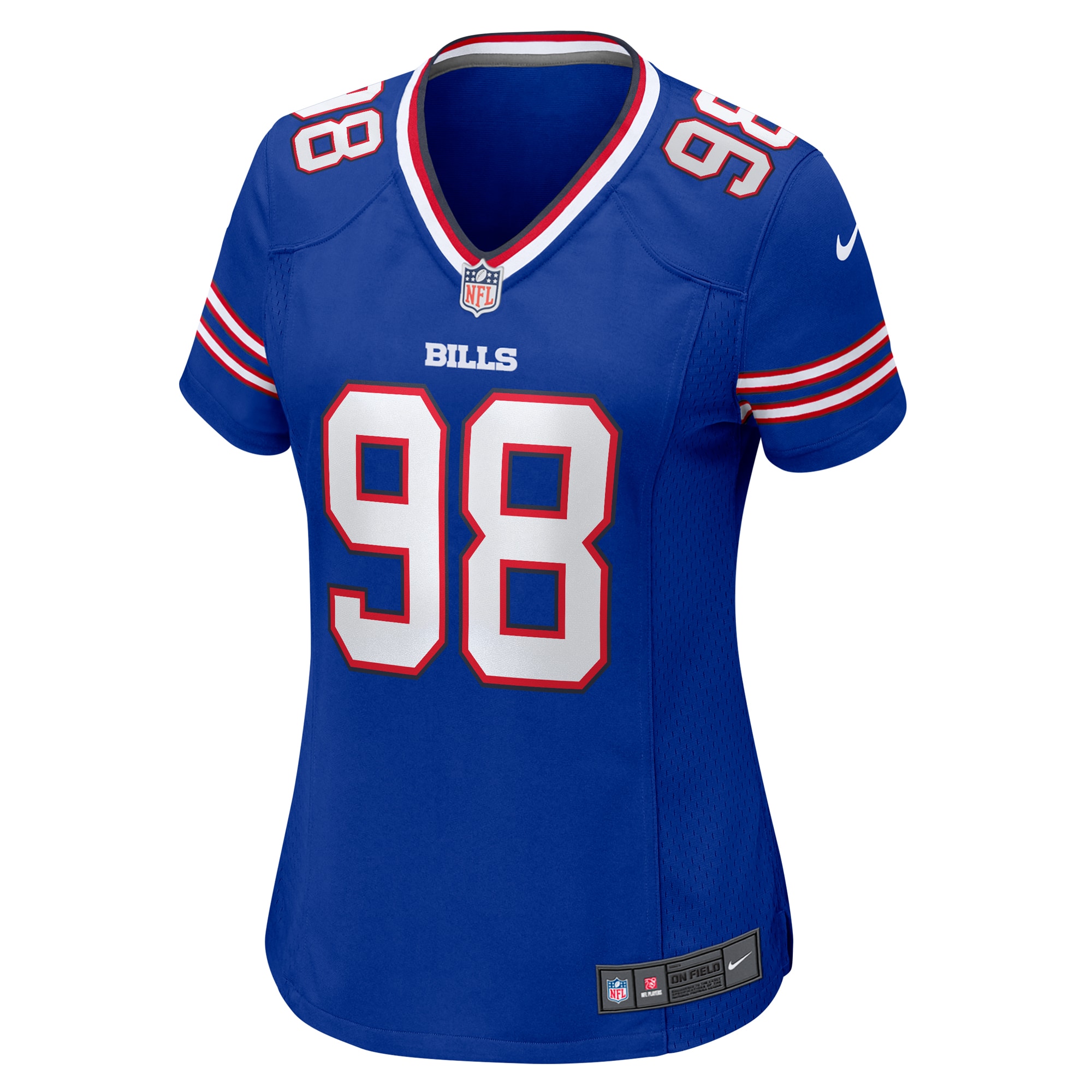 Buffalo Bills Austin Johnson Royal Team Game NFL Jersey Women's