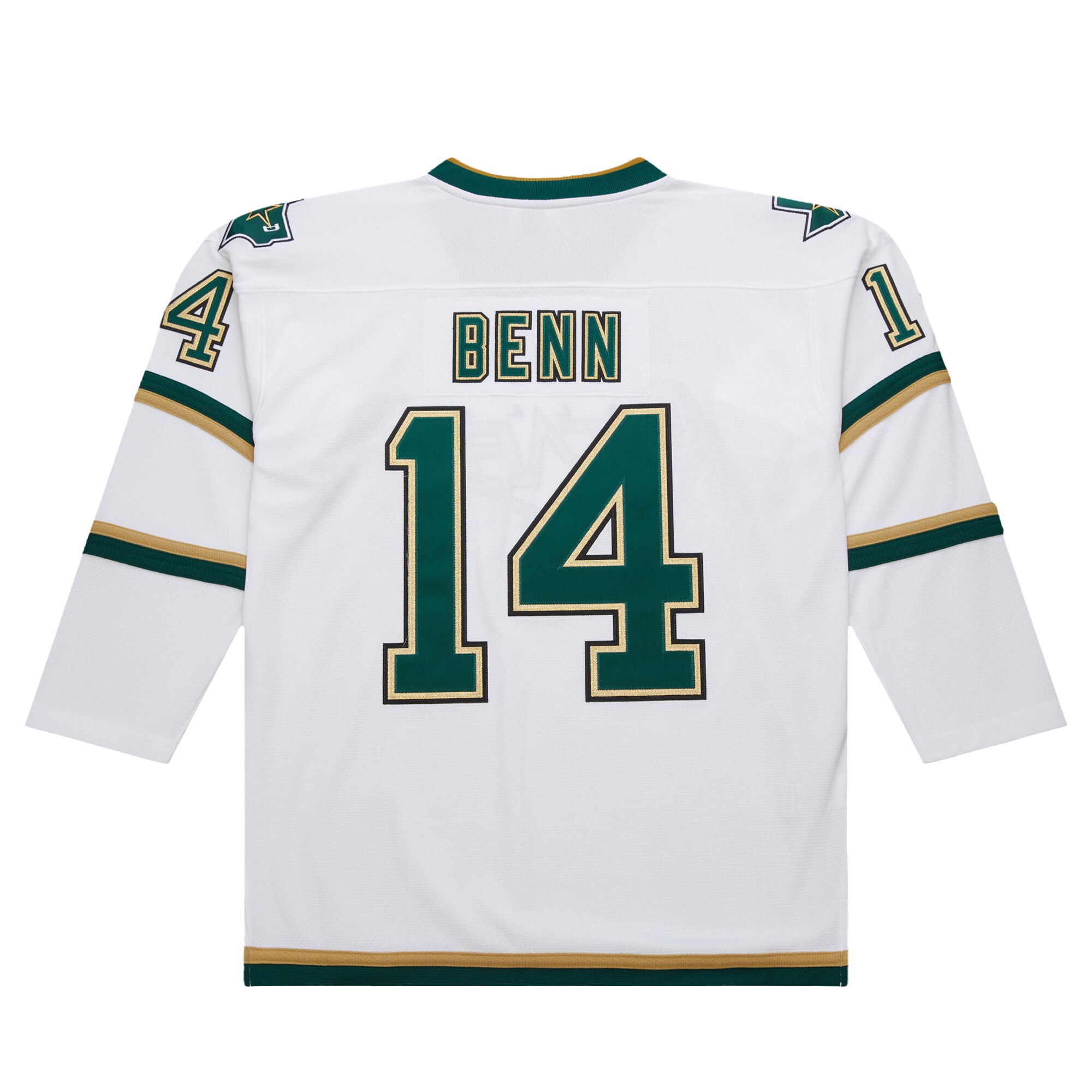 Dallas Stars Jamie Benn White 2009-10 Power Play NHL Jersey Men's