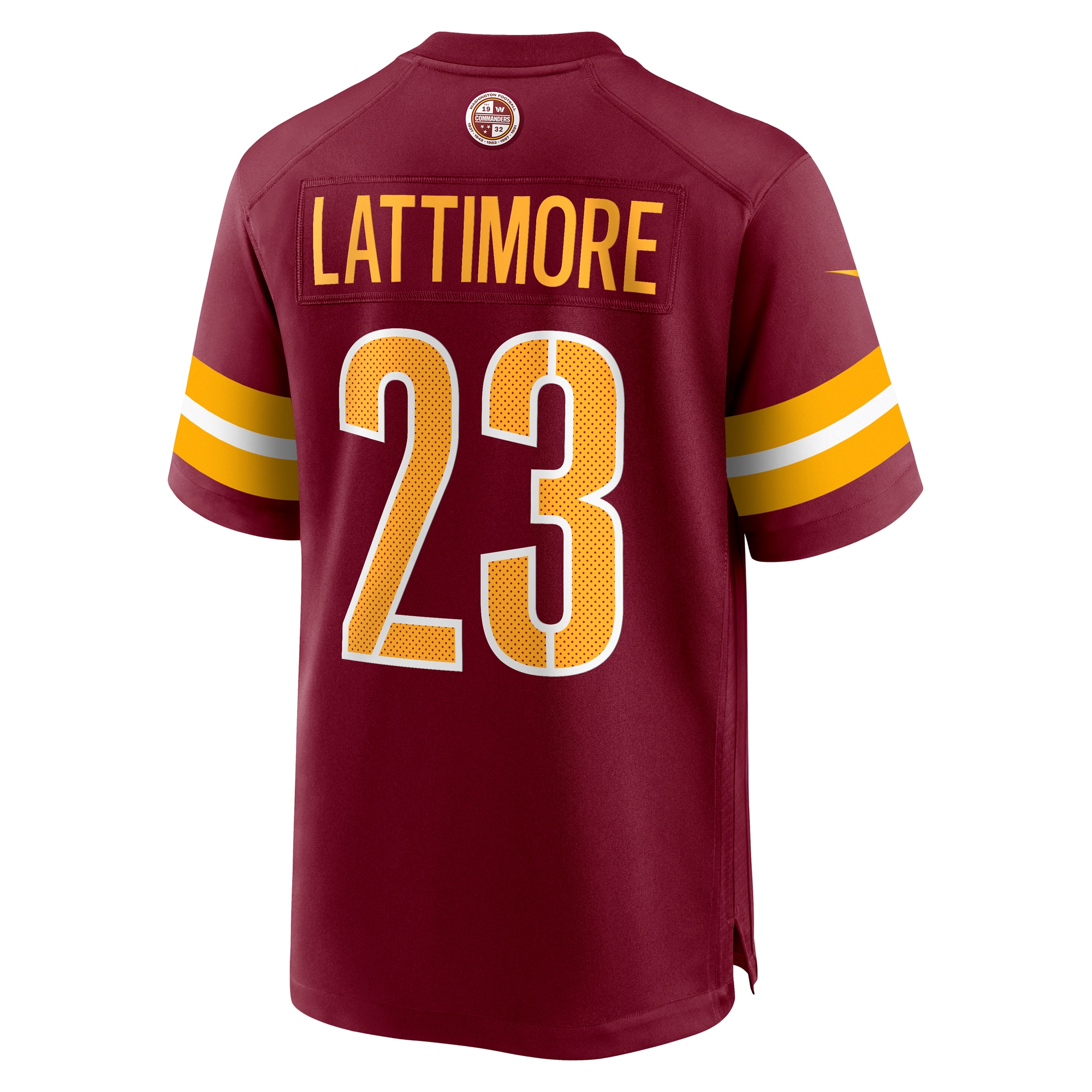 Washington Commanders Marshon Lattimore Burgundy Game NFL Jersey Men's