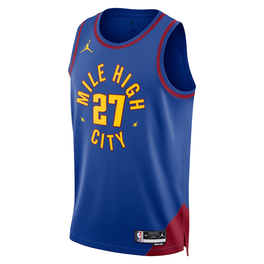Jamal Murray 27 Denver Nuggets Unisex Swingman Statement Edition Royal NBA Jersey Unisex