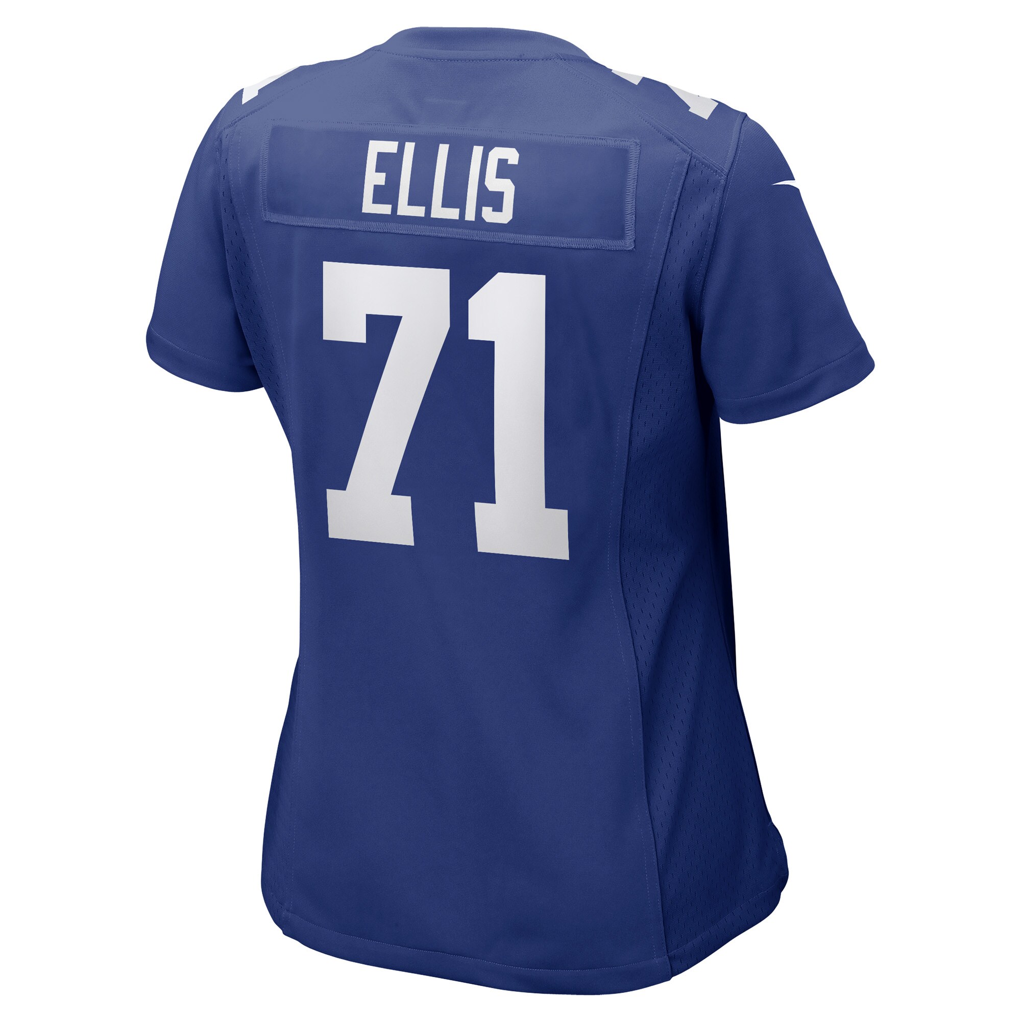 New York Giants Justin Ellis Royal Game Player NFL Jersey Women's