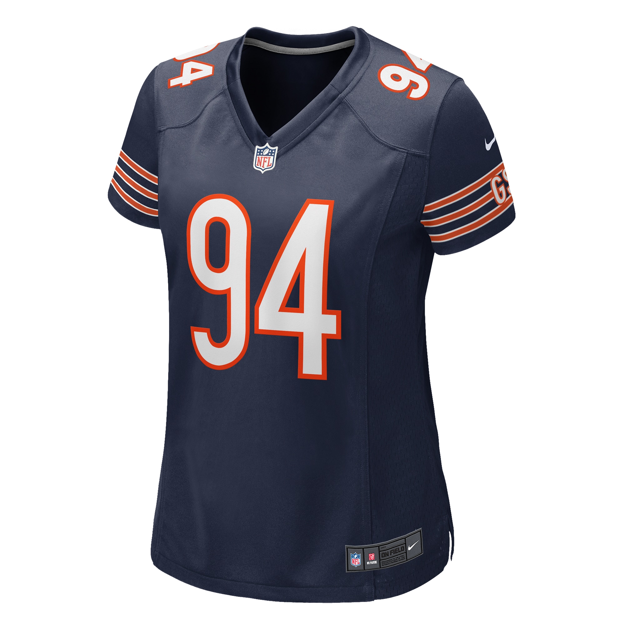Chicago Bears Austin Booker Navy Game NFL Jersey Women's