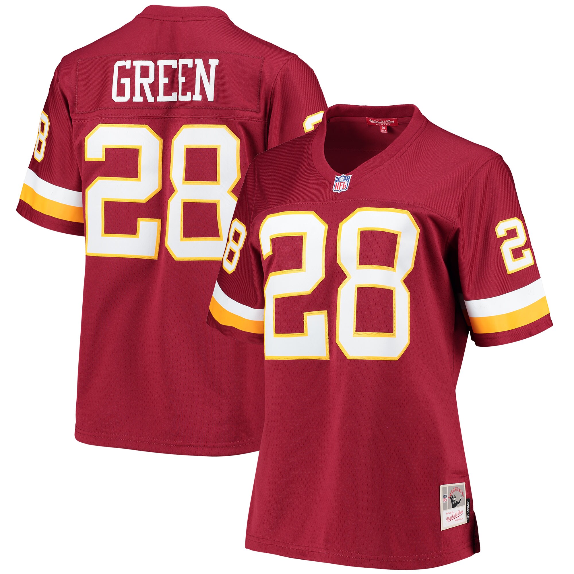 Washington Commanders Team Darrell Green Mitchell Ness Burgundy Legacy Player NFL Jersey Women's