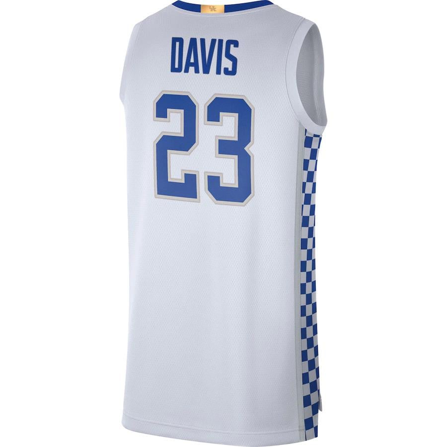 Anthony Davis Kentucky Wildcats Player Limited White NCAA Jersey Men's